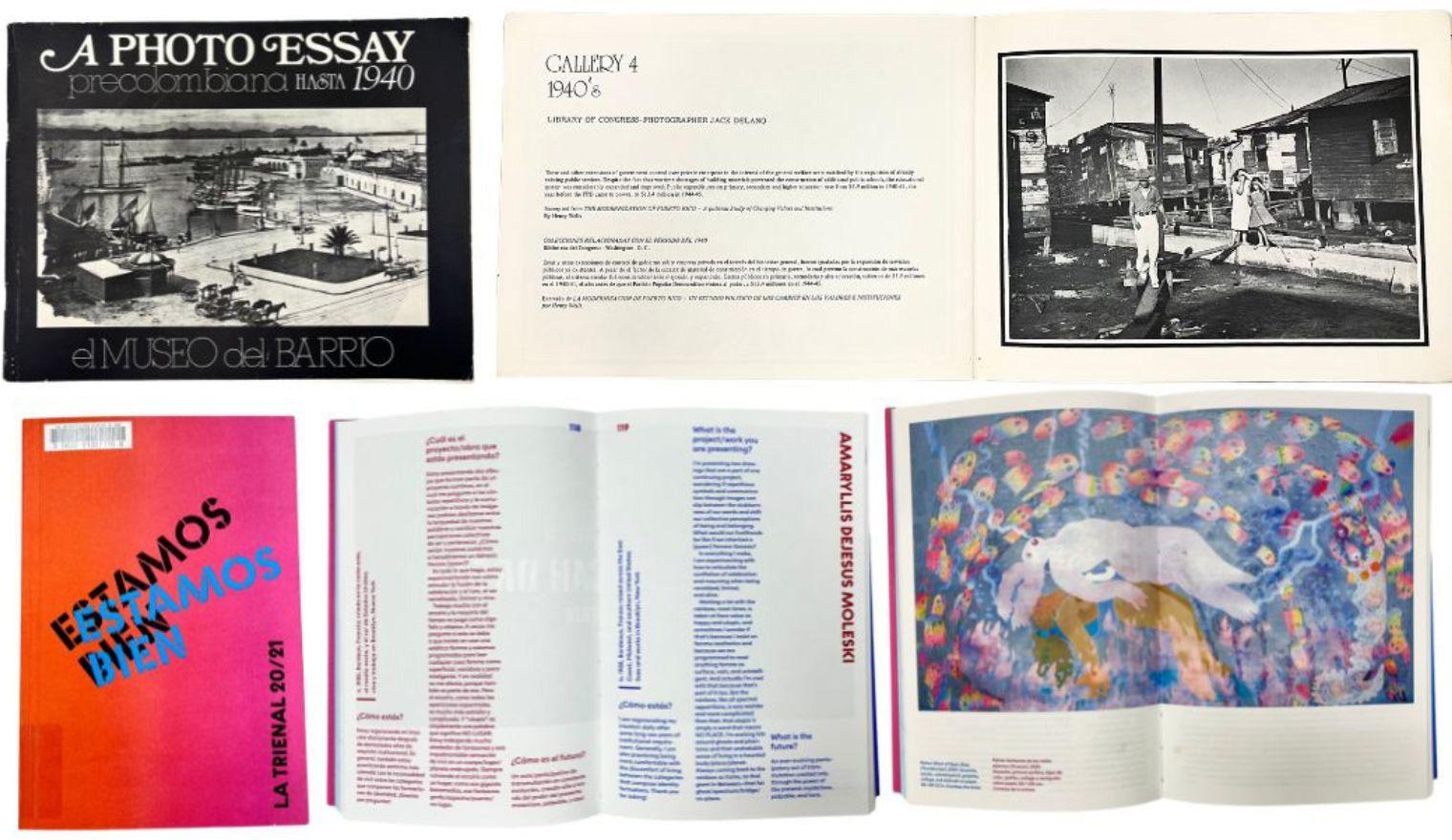 Two covers and four inside spreads