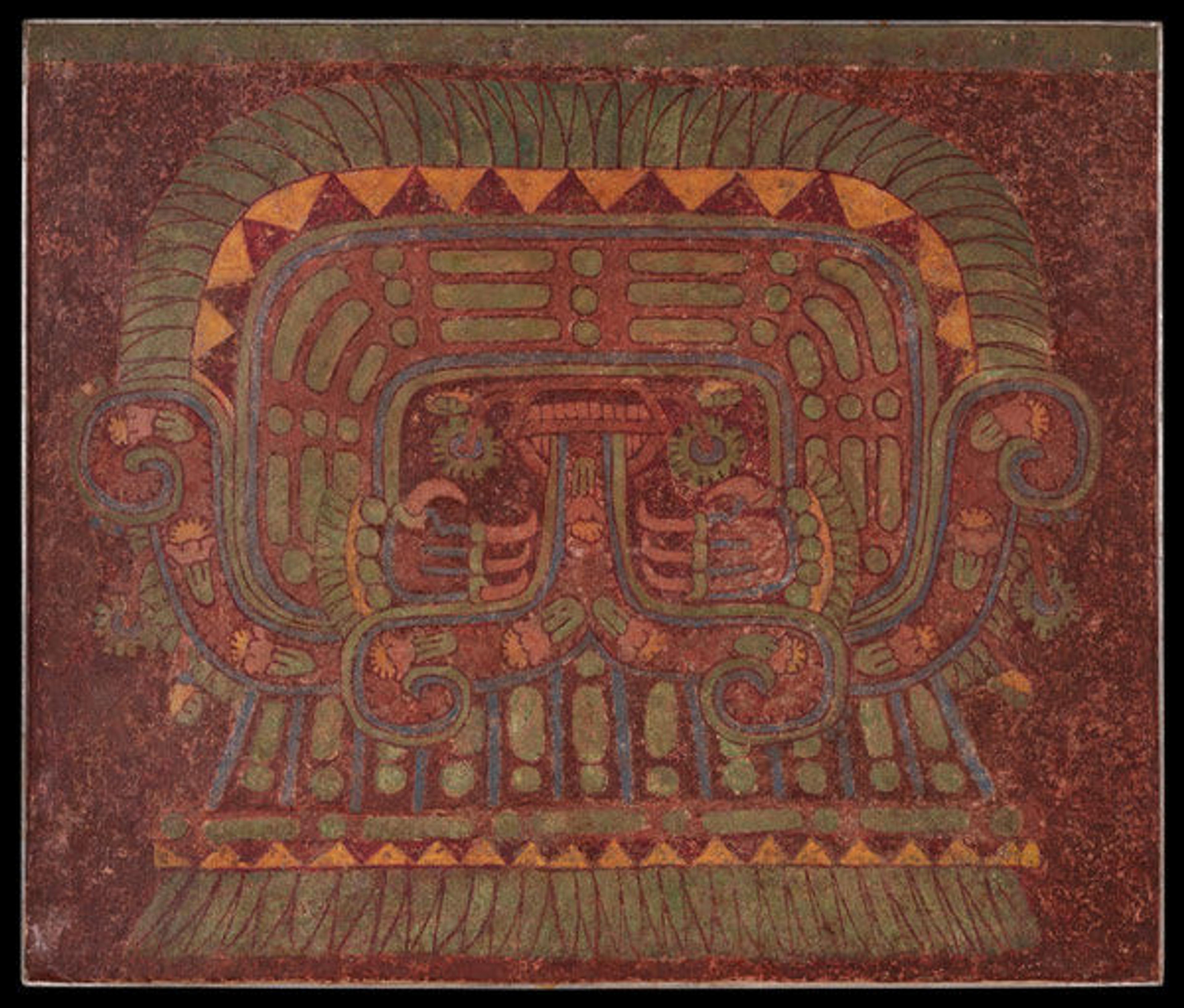 Wall painting, 7th–8th century | Teotihuacan, Mexico, Mesoamerica | 2012.517.1