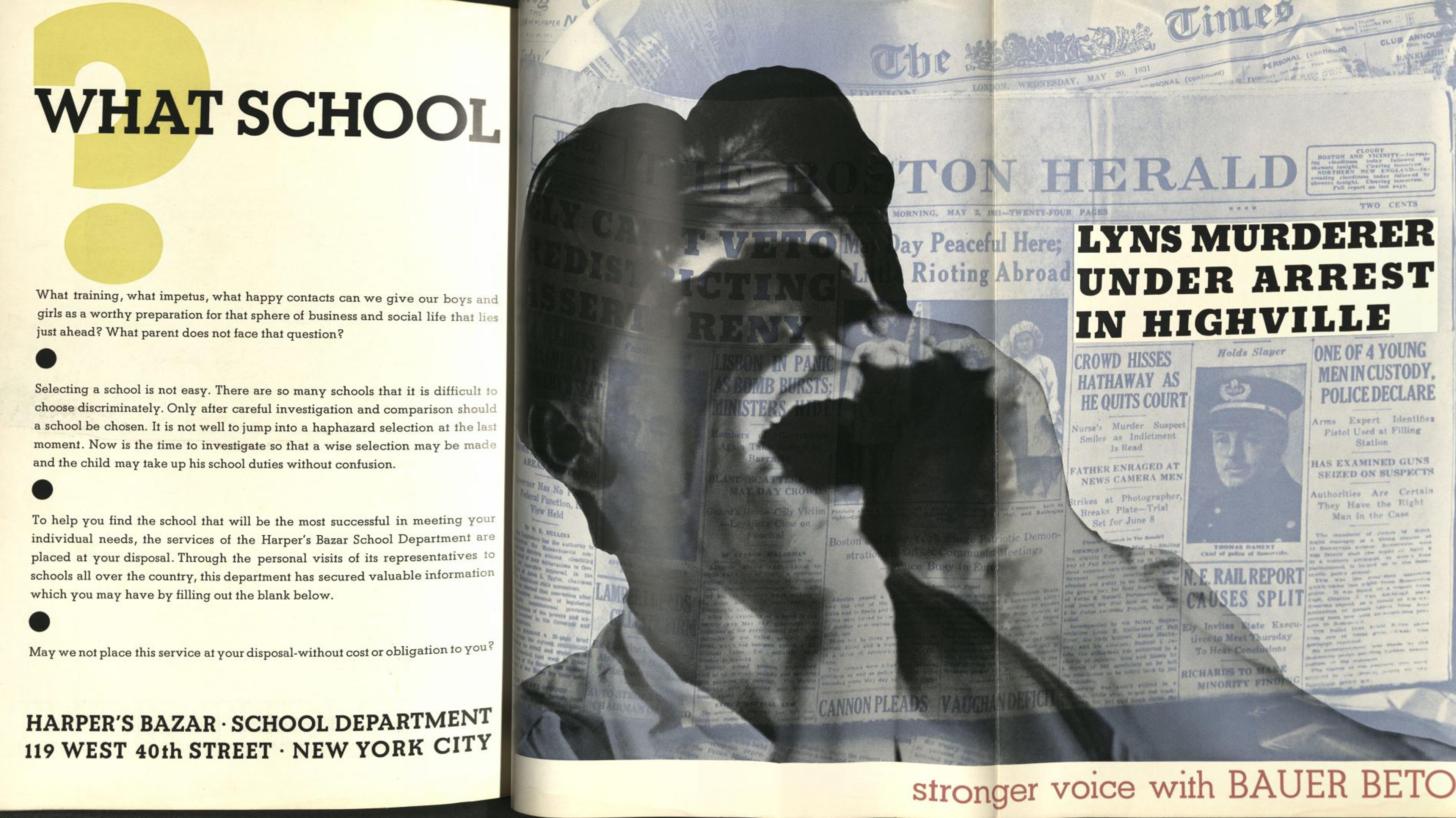 Black and white image of a man yelling through cupped hands