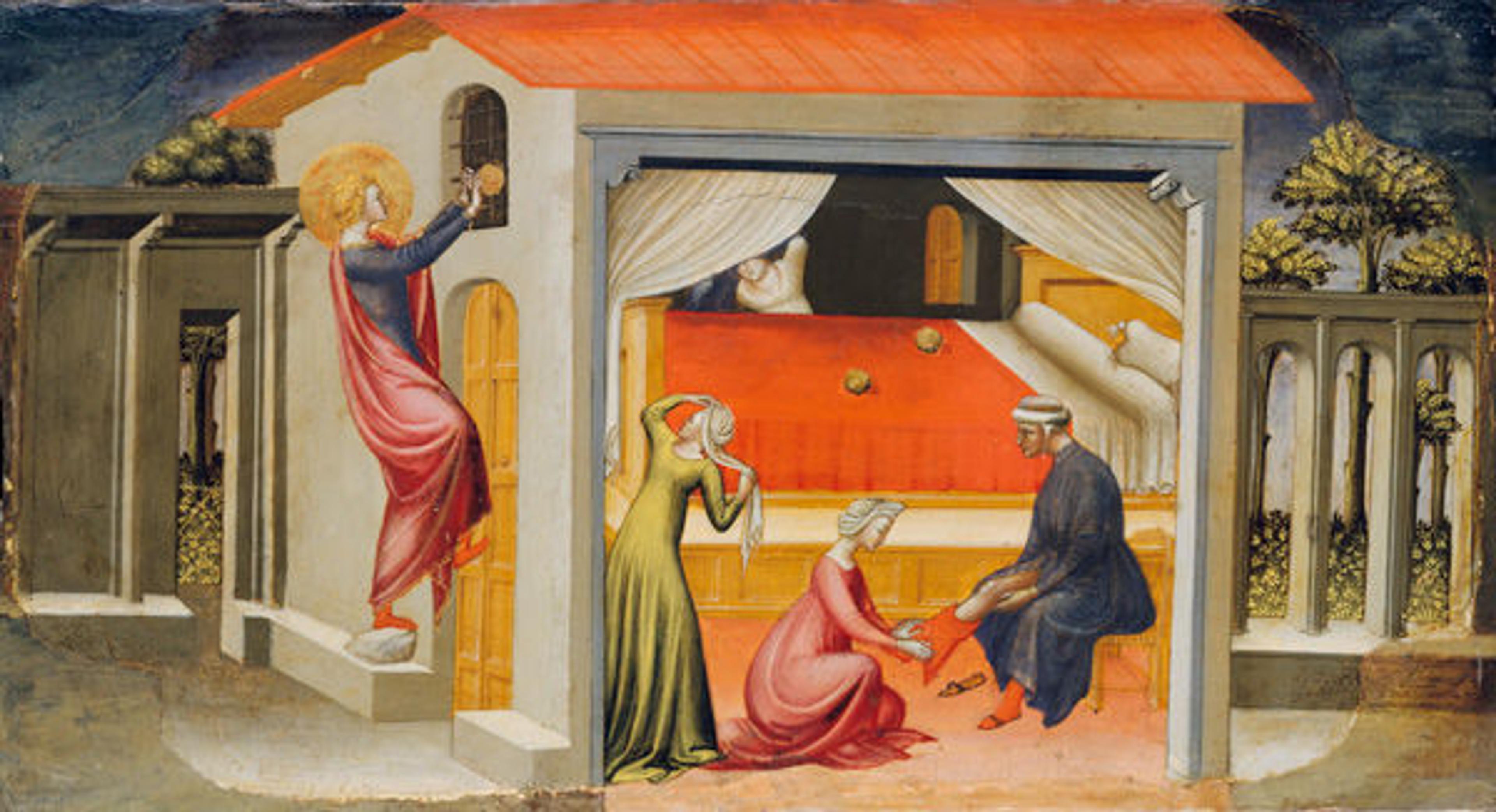 Bicci di Lorenzo (Italian, 1373–1452) | Saint Nicholas Providing Dowries, 1433–35