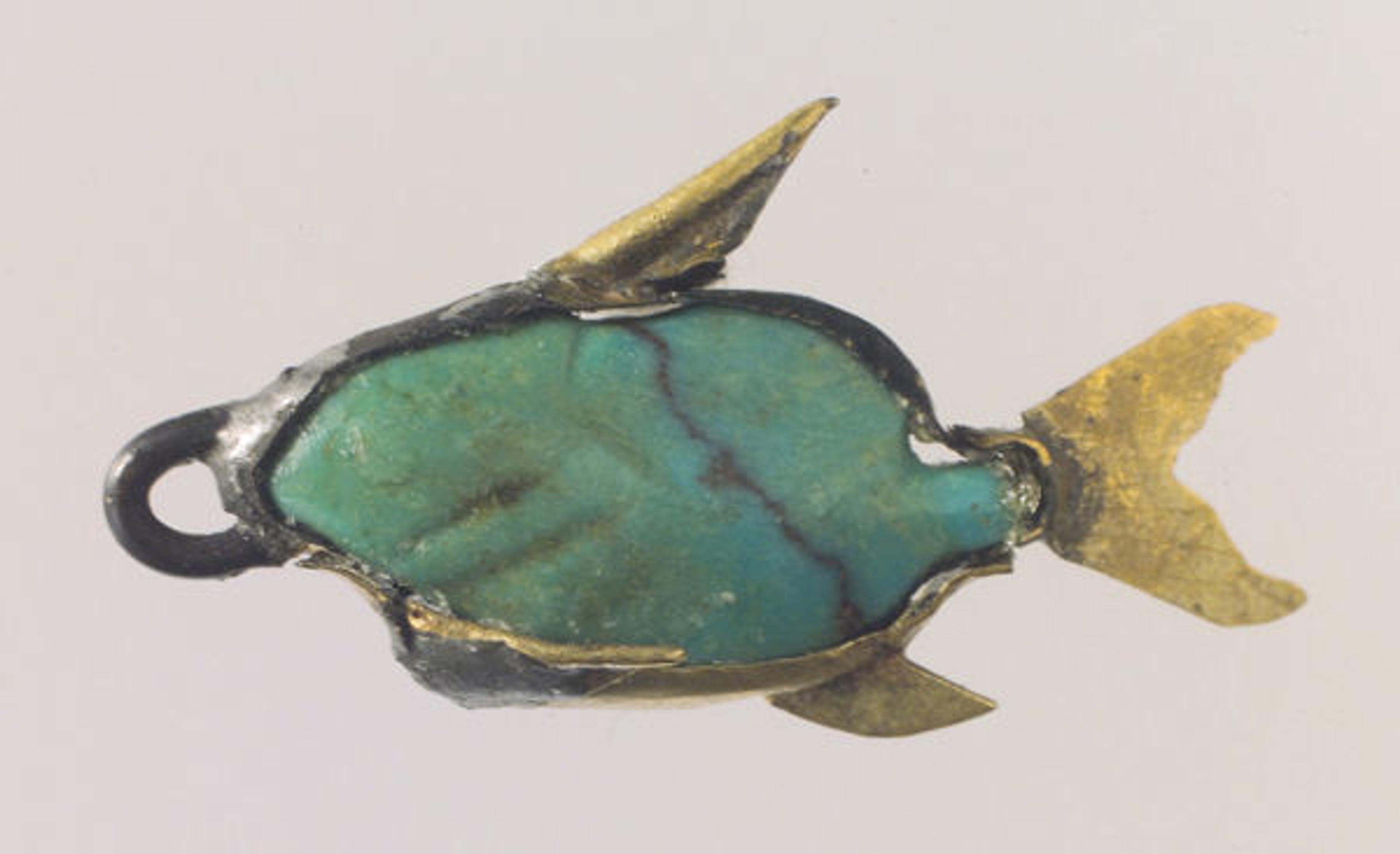 Turquoise Fish Pendant