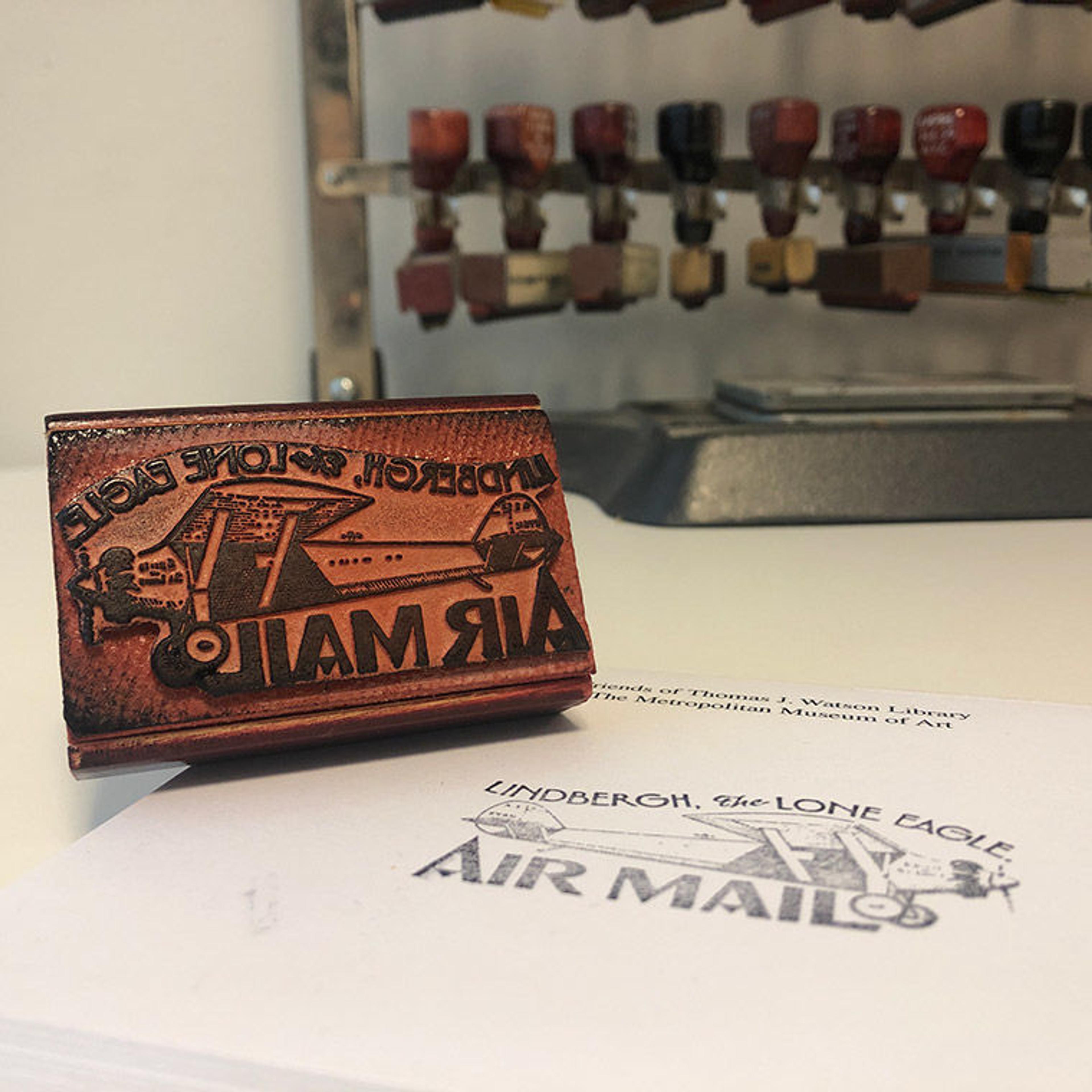 air mail stamp