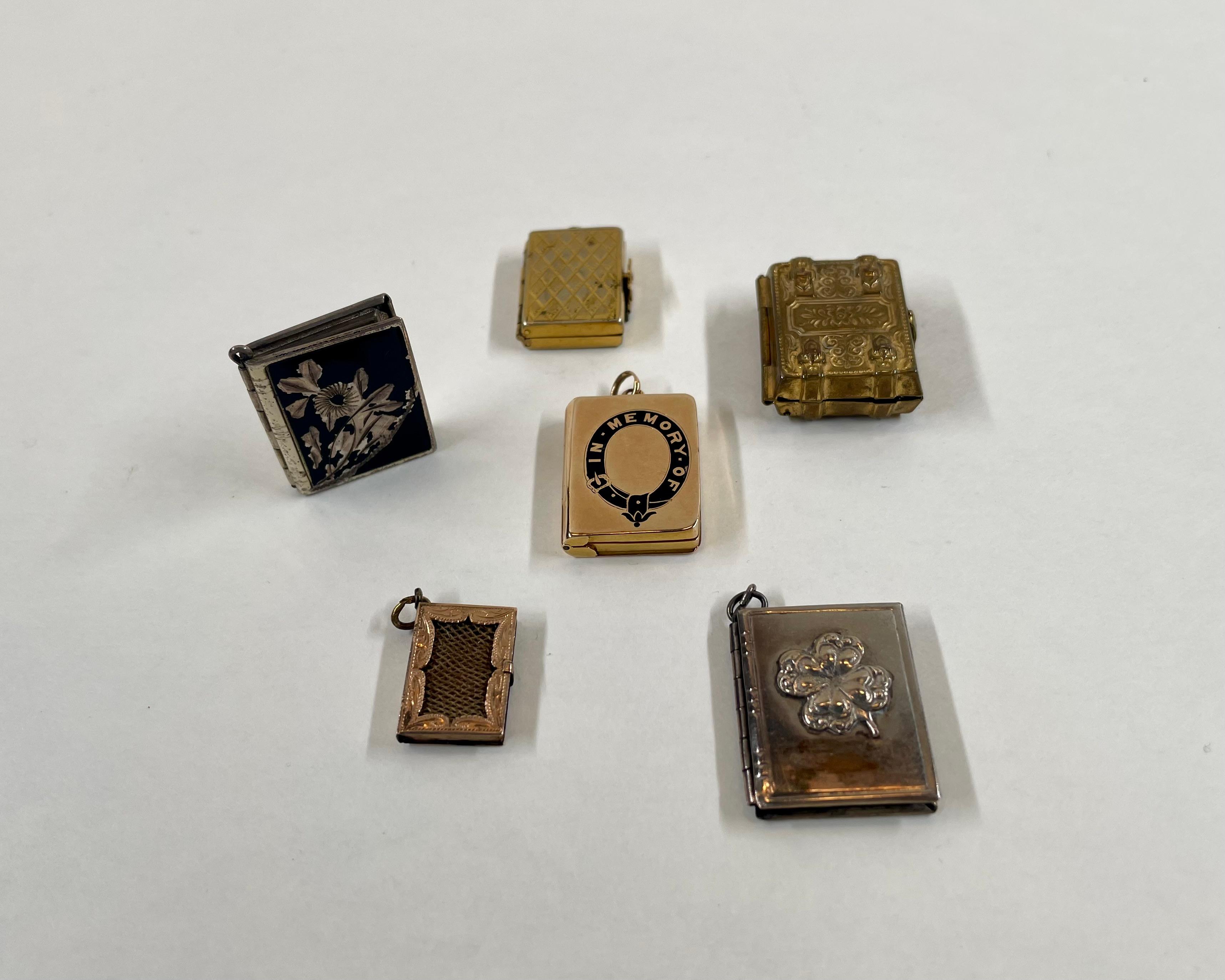 6 blooks on a white background