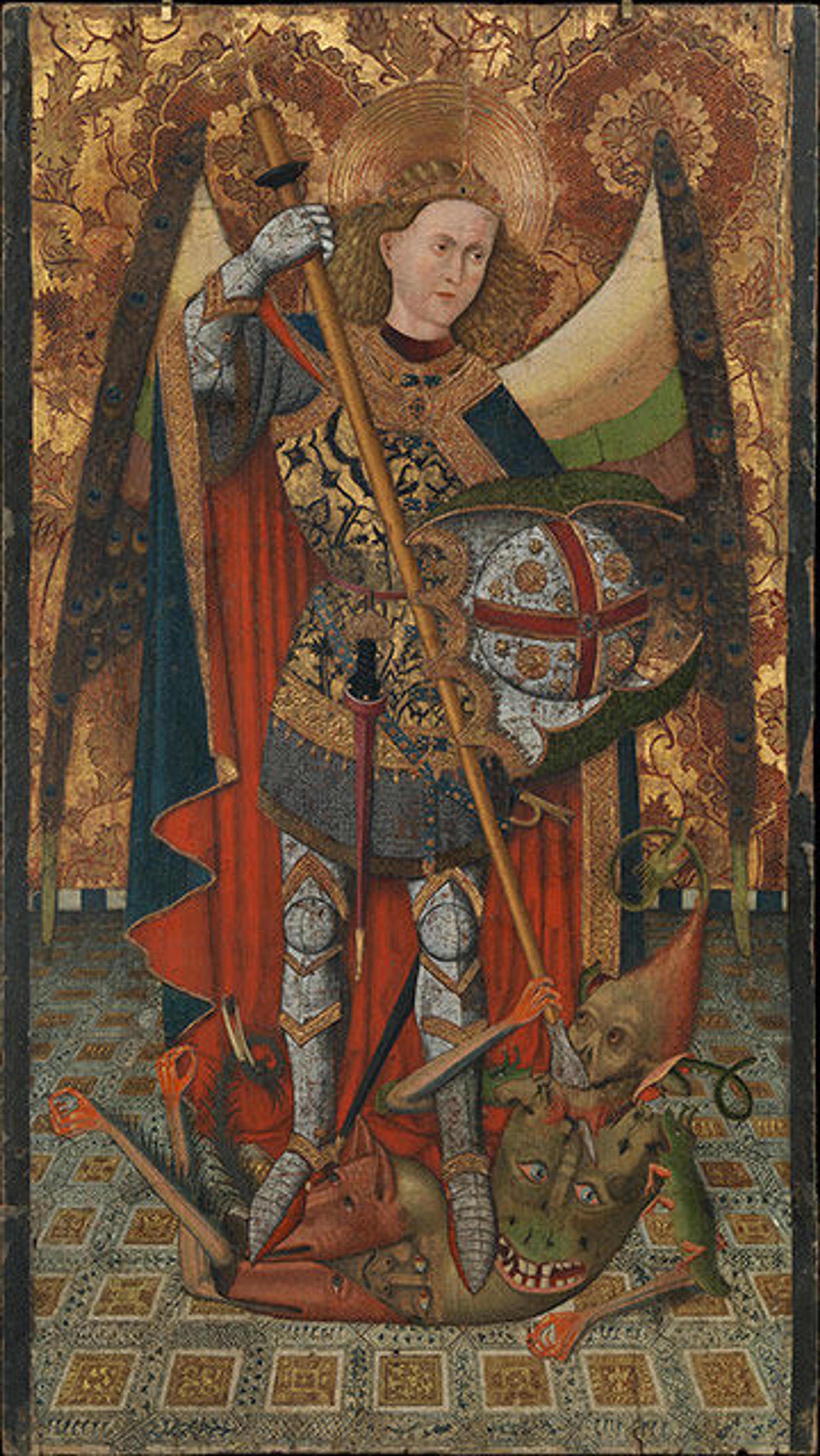 Portrait of Saint Michael by Master of Belmonte