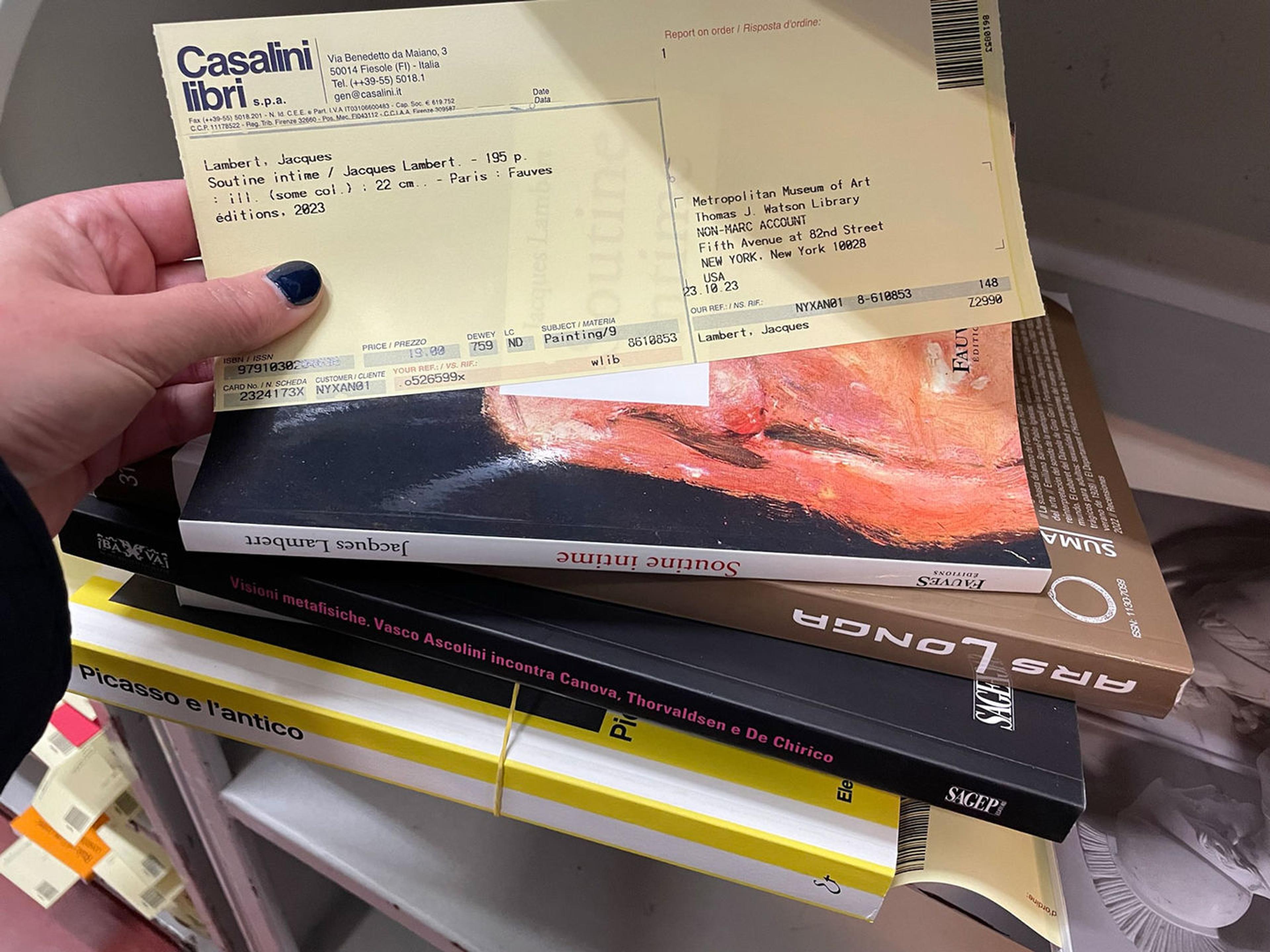 Book slip