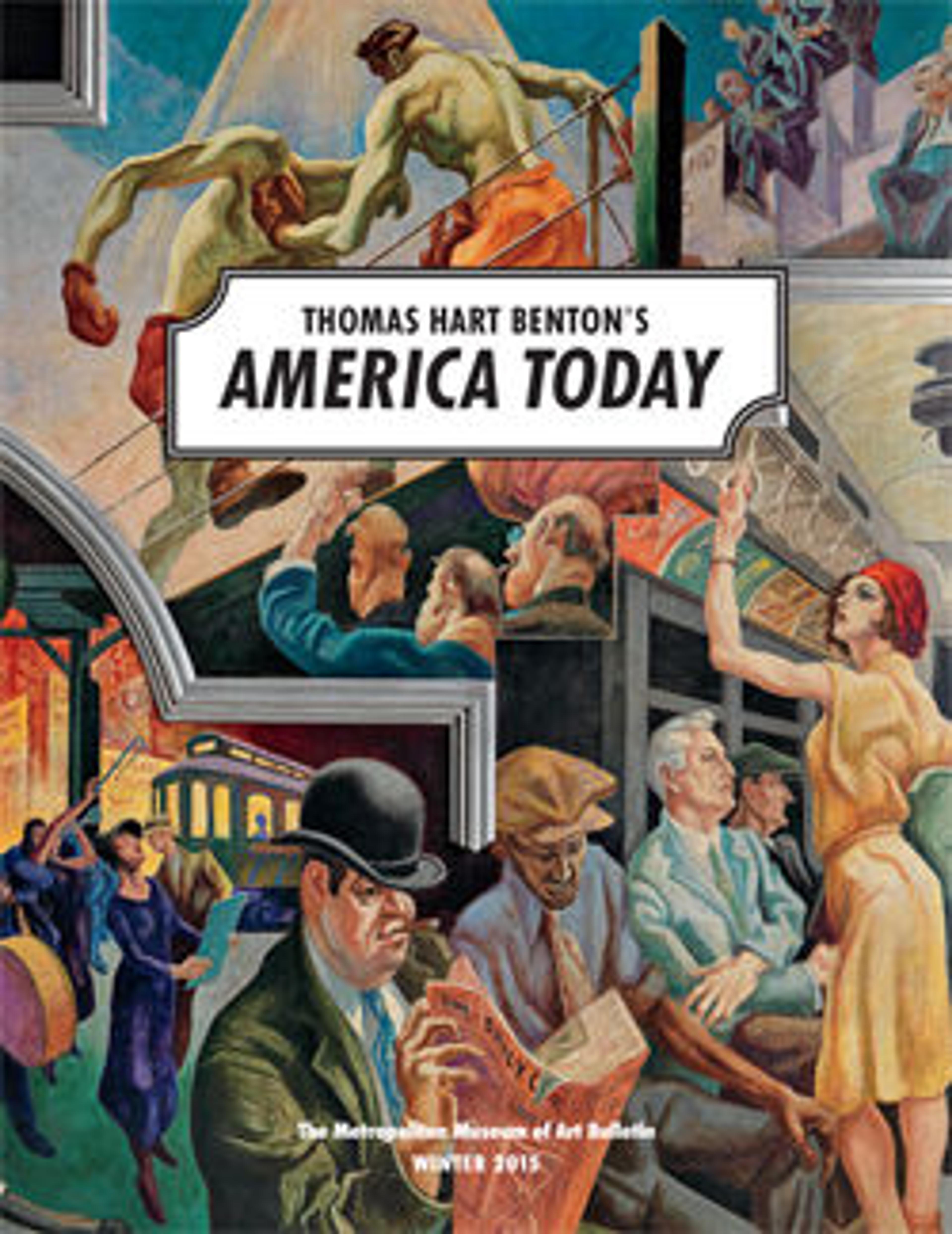 Thomas Hart Benton's America Today Cover