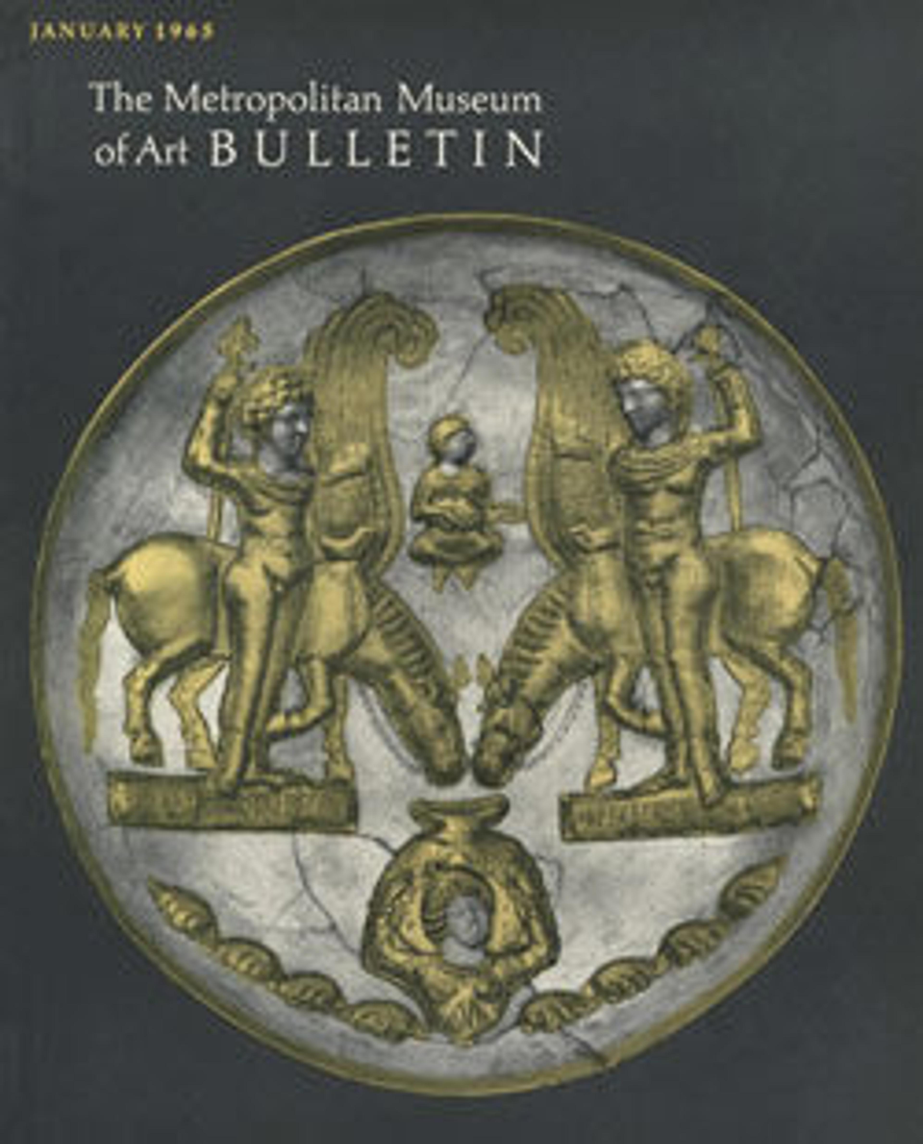 The Metropolitan Museum of Art Bulletin, v. 23, no. 5 (January, 1965)