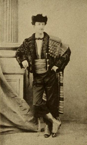 Portrait of William H. Riggs as he journeyed in Spain, 1857