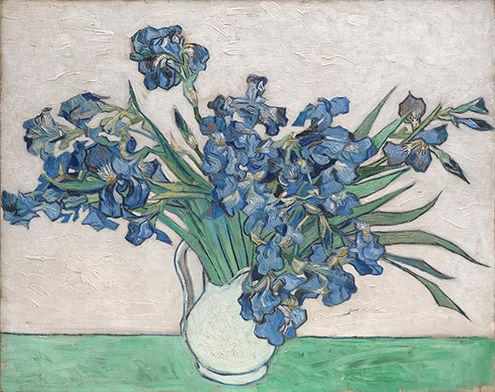 Van Gogh: Irises and Roses