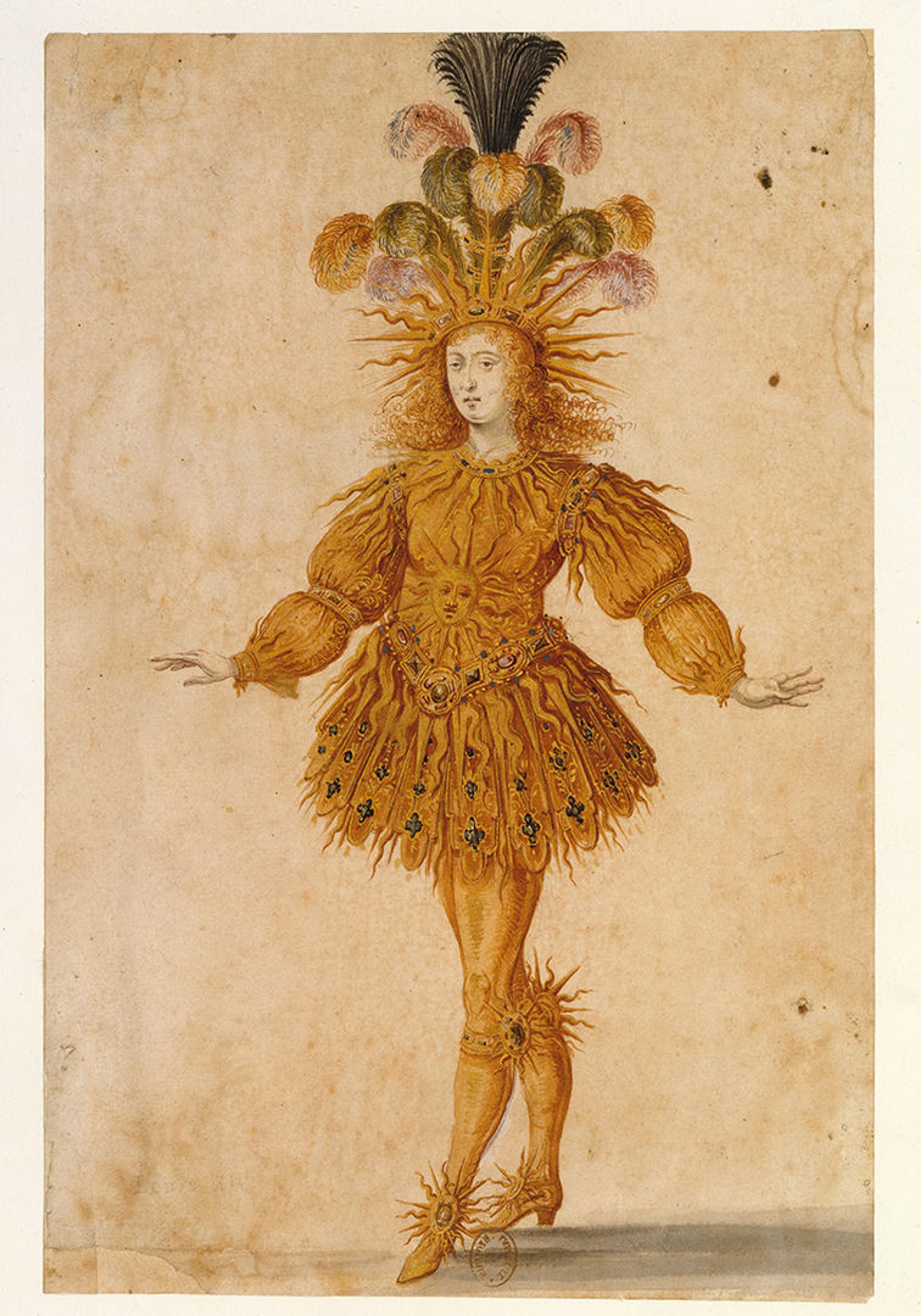 Louis XIV as Apollo "The Sun King"