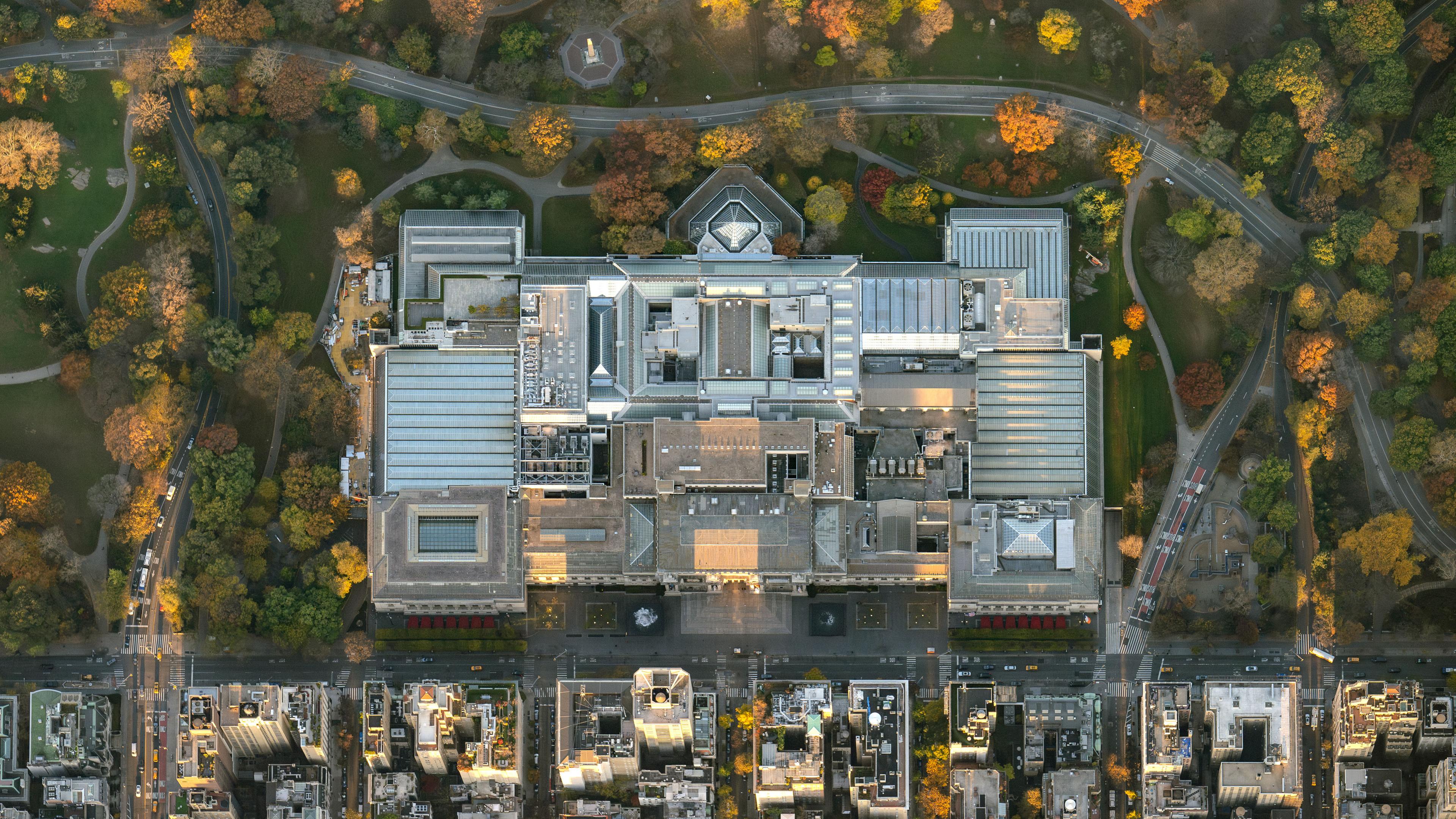 Aerial view of The Met. Photo: Filip Wolak