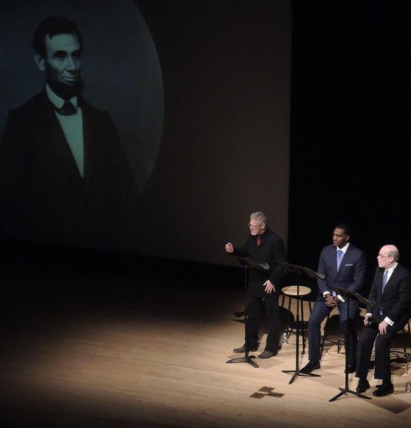 The Unknown "Lincoln-Douglass" Debate, held February 18, 2014, in the Grace Rainey Rogers Auditorium