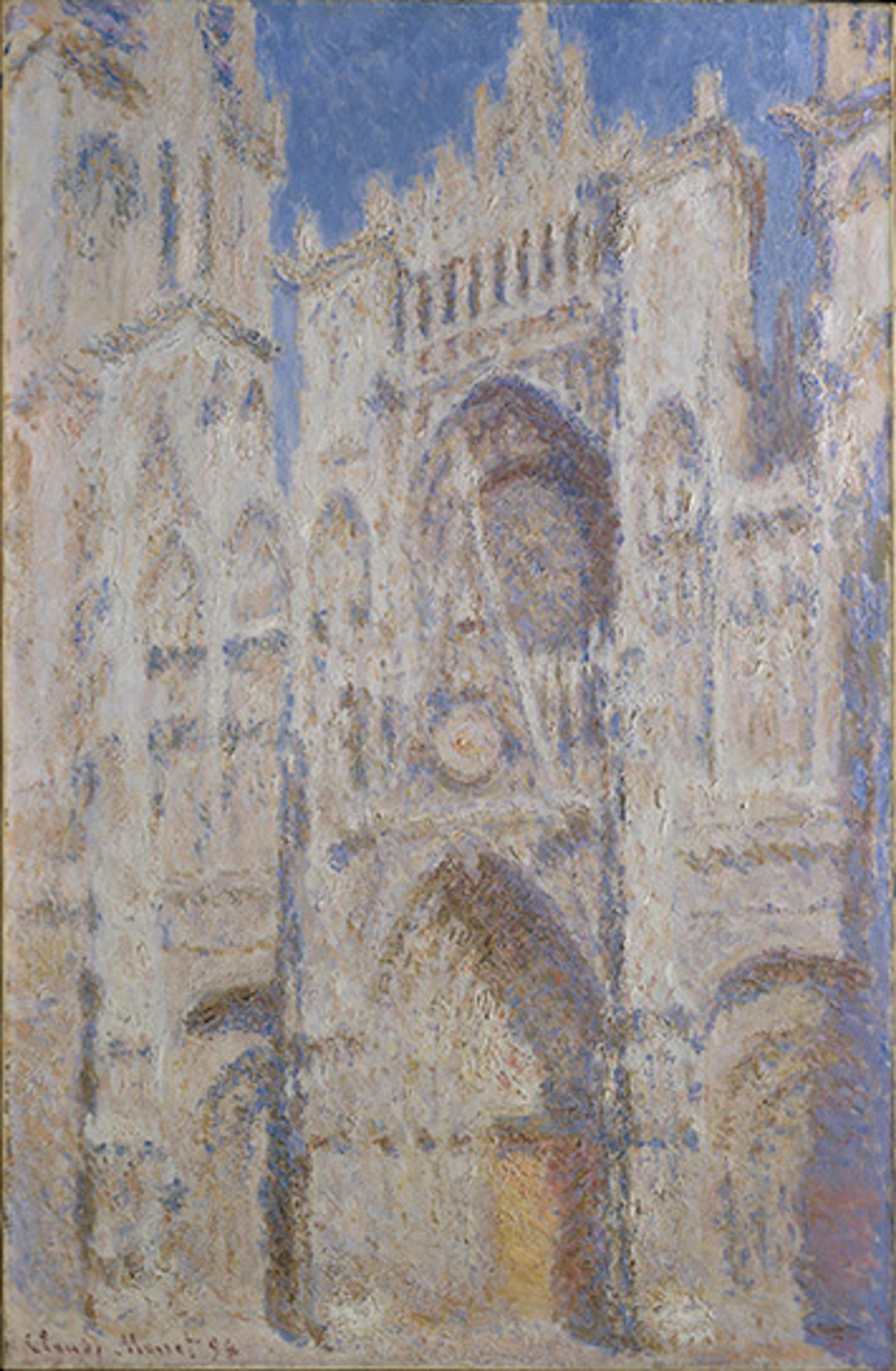 Rouen Cathedral (1894) by Monet