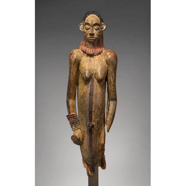 Cover Image for 1552. Female figure from an obu (house of images), Igbo artist