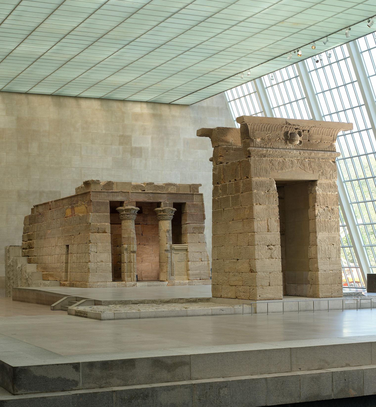 The Temple of Dendur at The Metropolitan Museum of Art