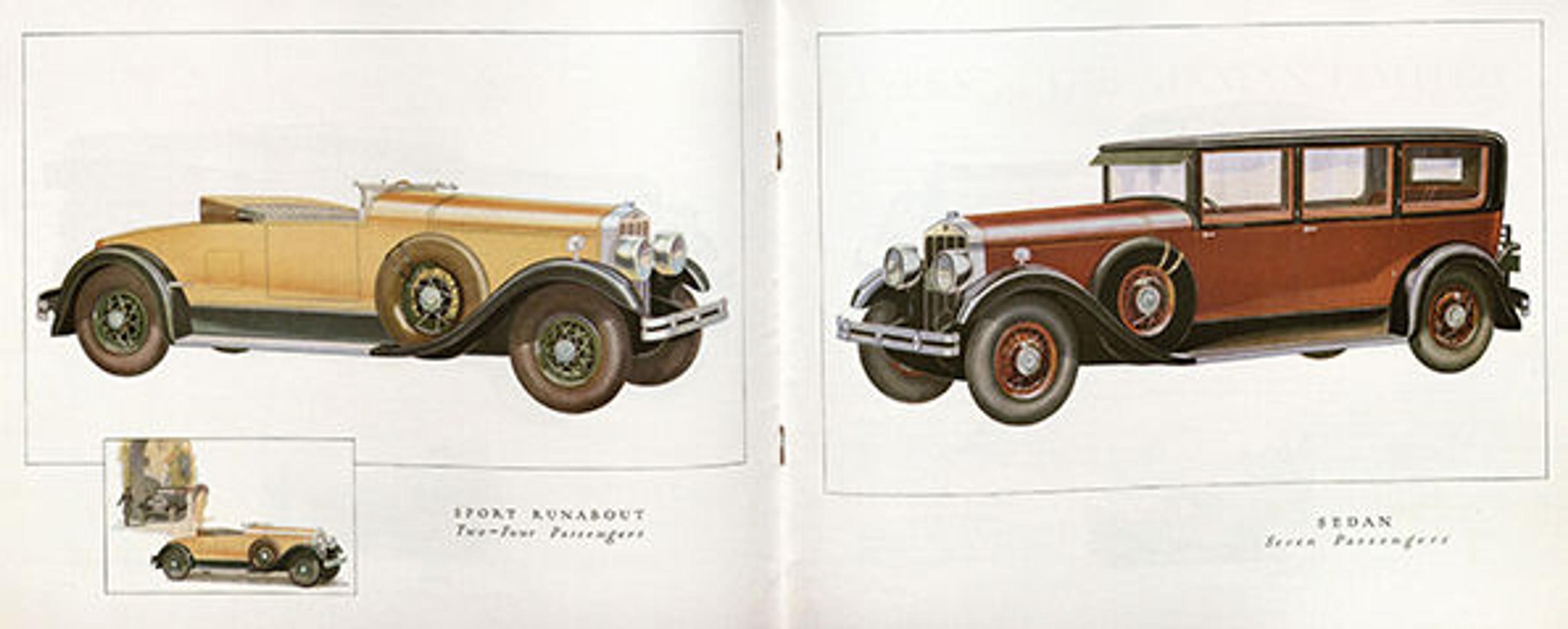 Franklin Automobile Company (1902-1934) advertising the Series 12B "Airman Limited"