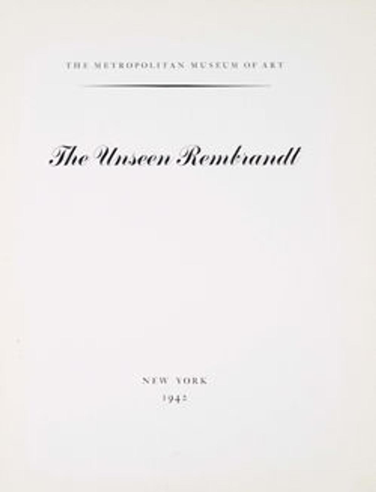 "The Age of Rembrandt Dutch Paintings in The Metropolitan Museum of