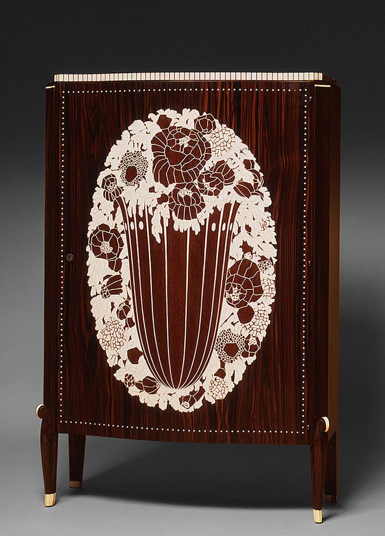 ornate wooden cabinet