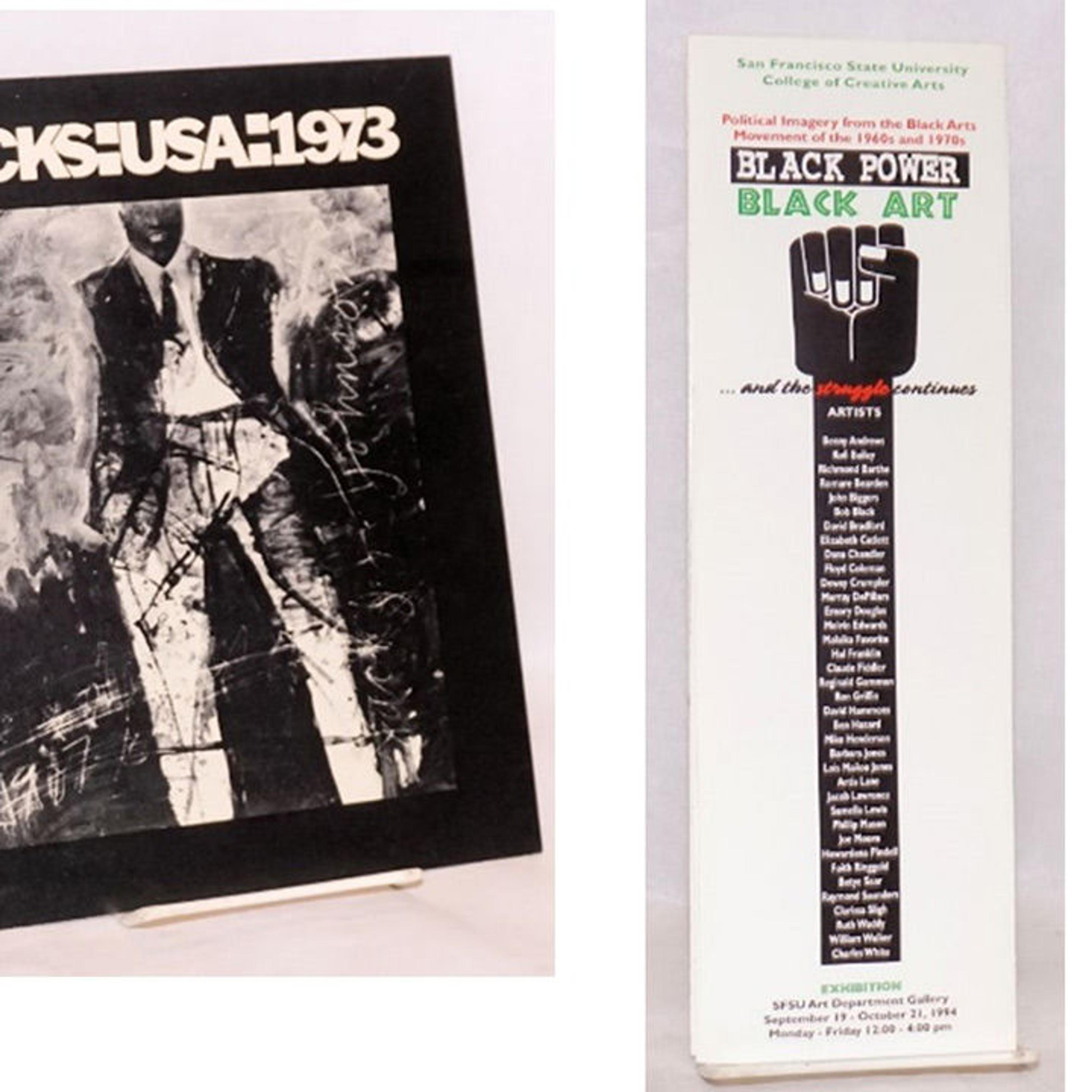 three works by Publications by Kris Graves, Nontsikelelo Mutiti, and Carrie Mae Weems