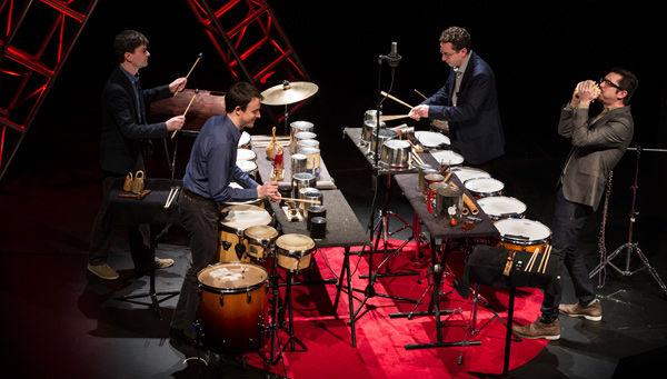 Third Coast Percussion. Photo by Barbara Johnson
