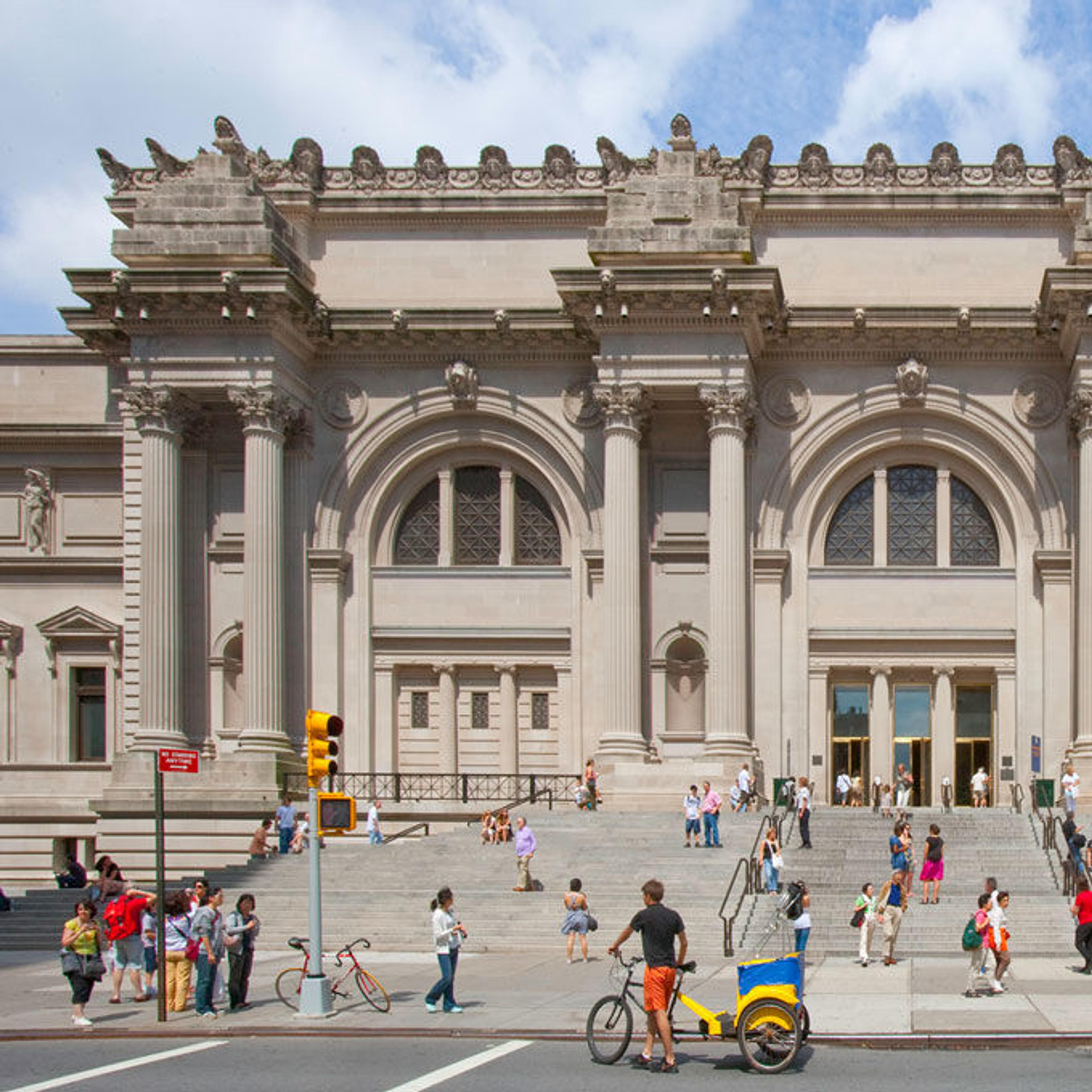 Exterior shot of the museum