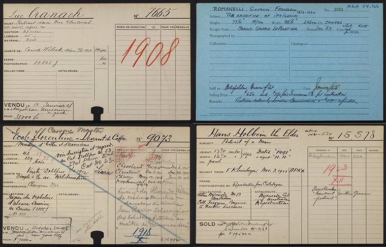 4 gallery sales cards
