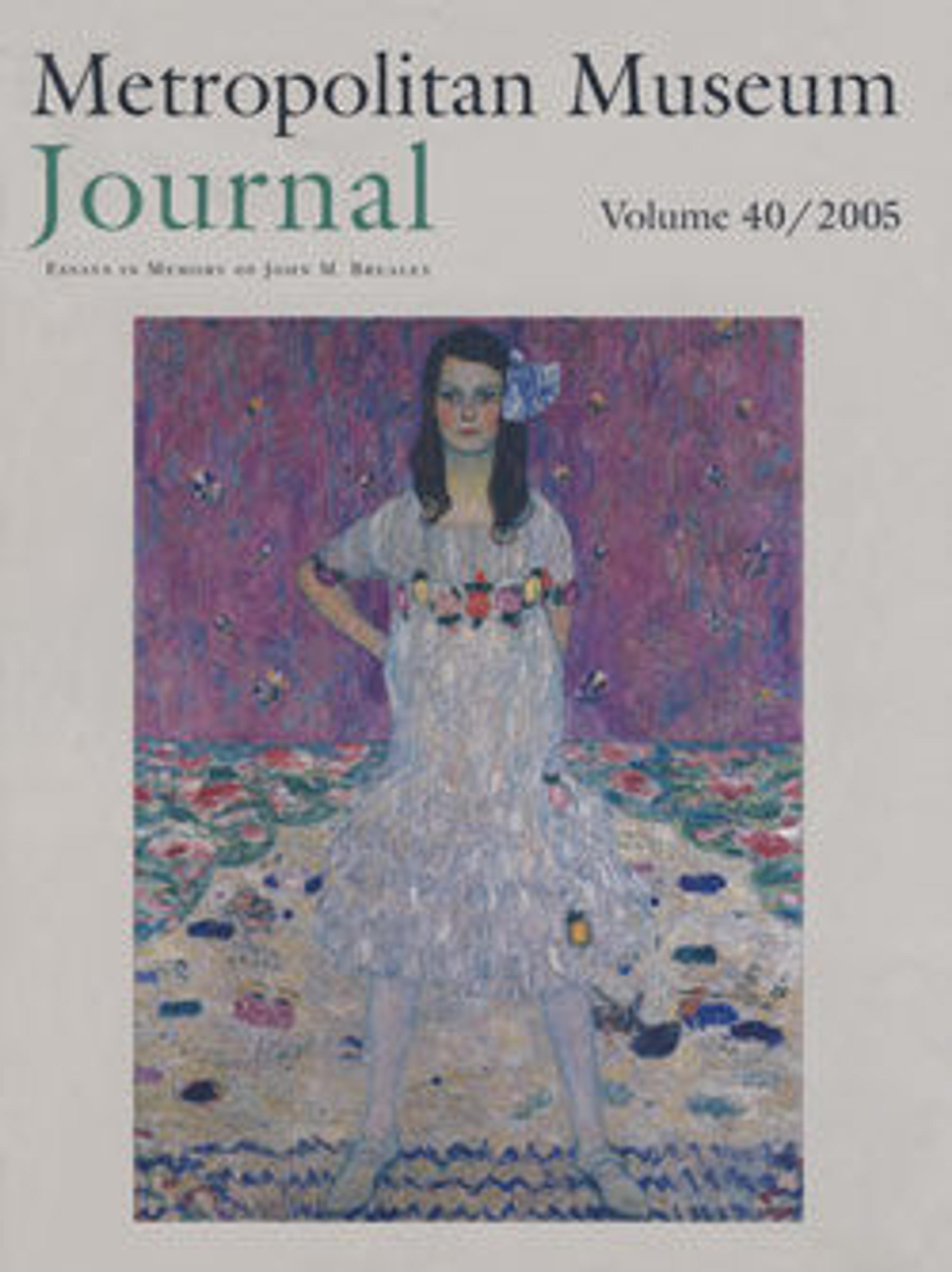 The Metropolitan Museum Journal, v. 40 (2005)