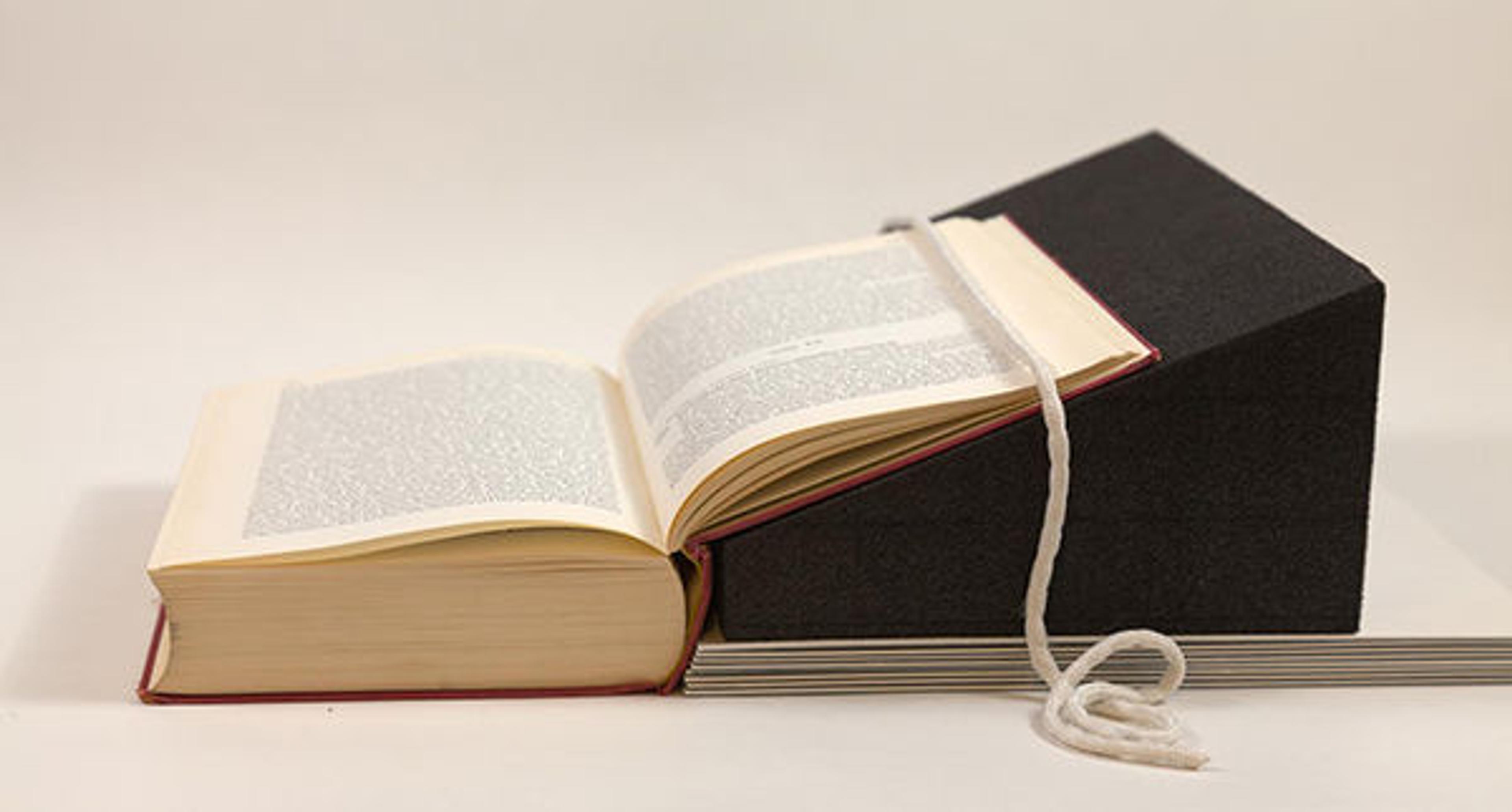 supporting a book