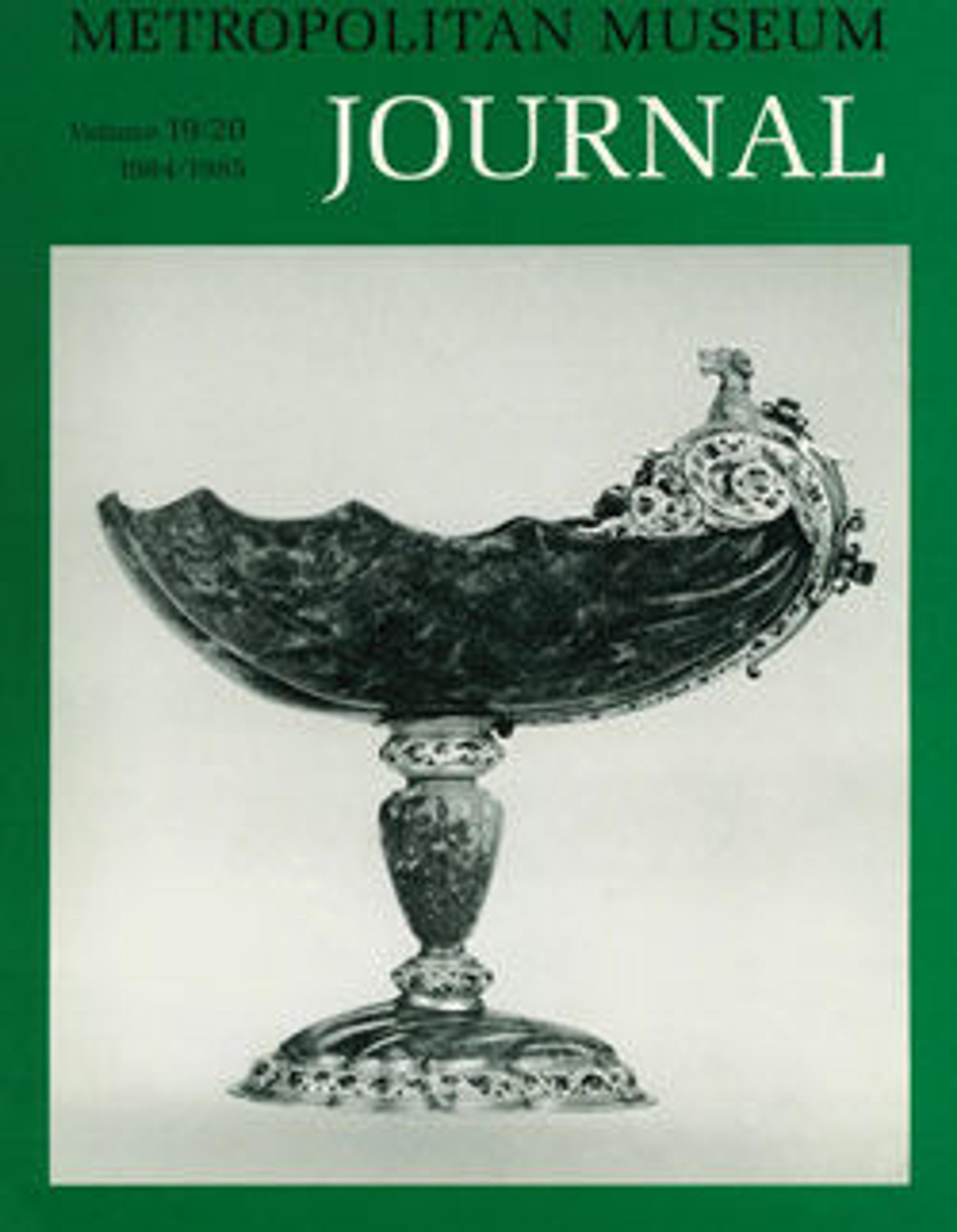 The Metropolitan Museum Journal, v. 19-20 (1984-1985)