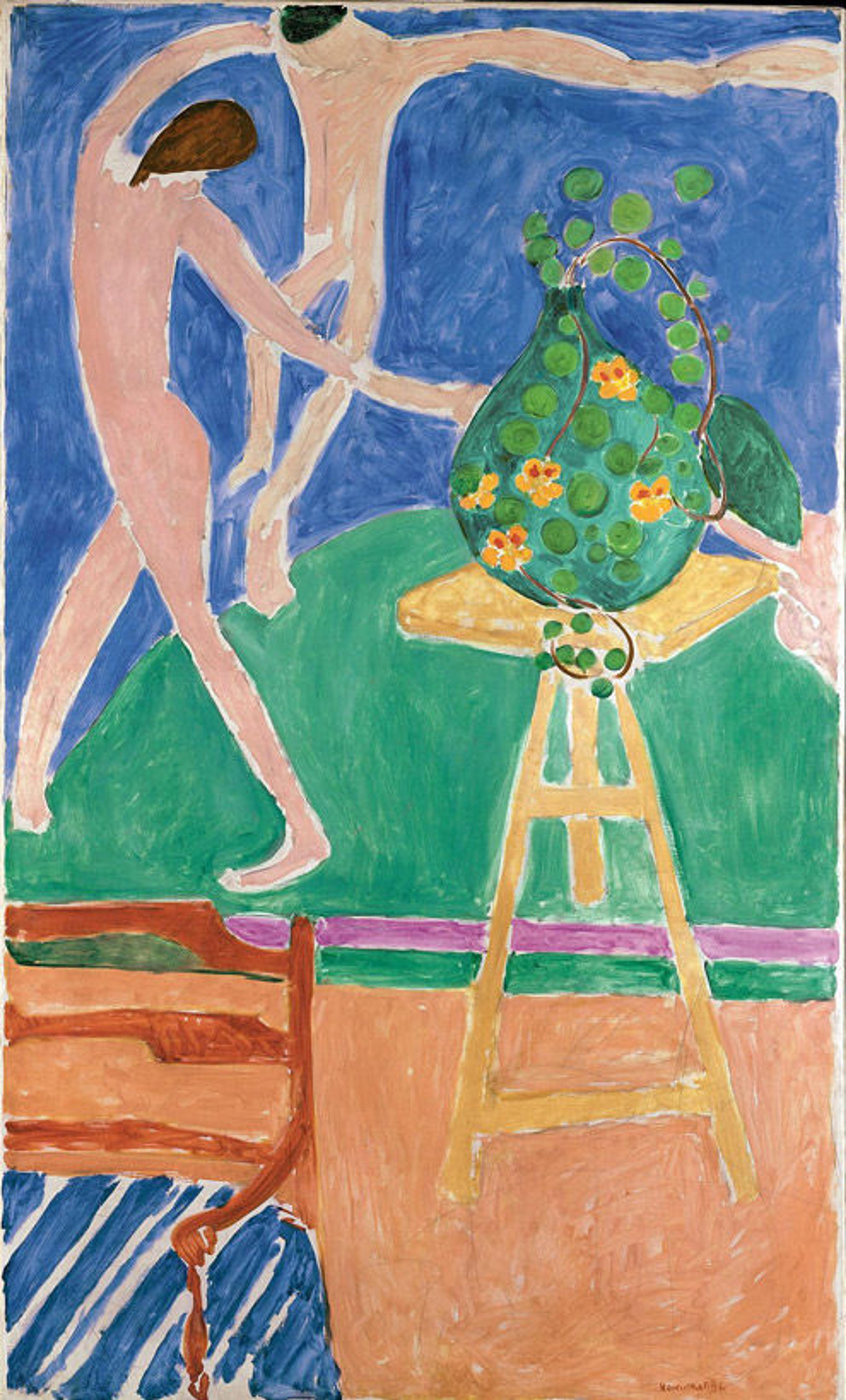 Nasturtiums with the Painting Dance I