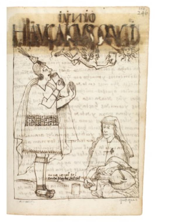 Illustration of Inca nobles