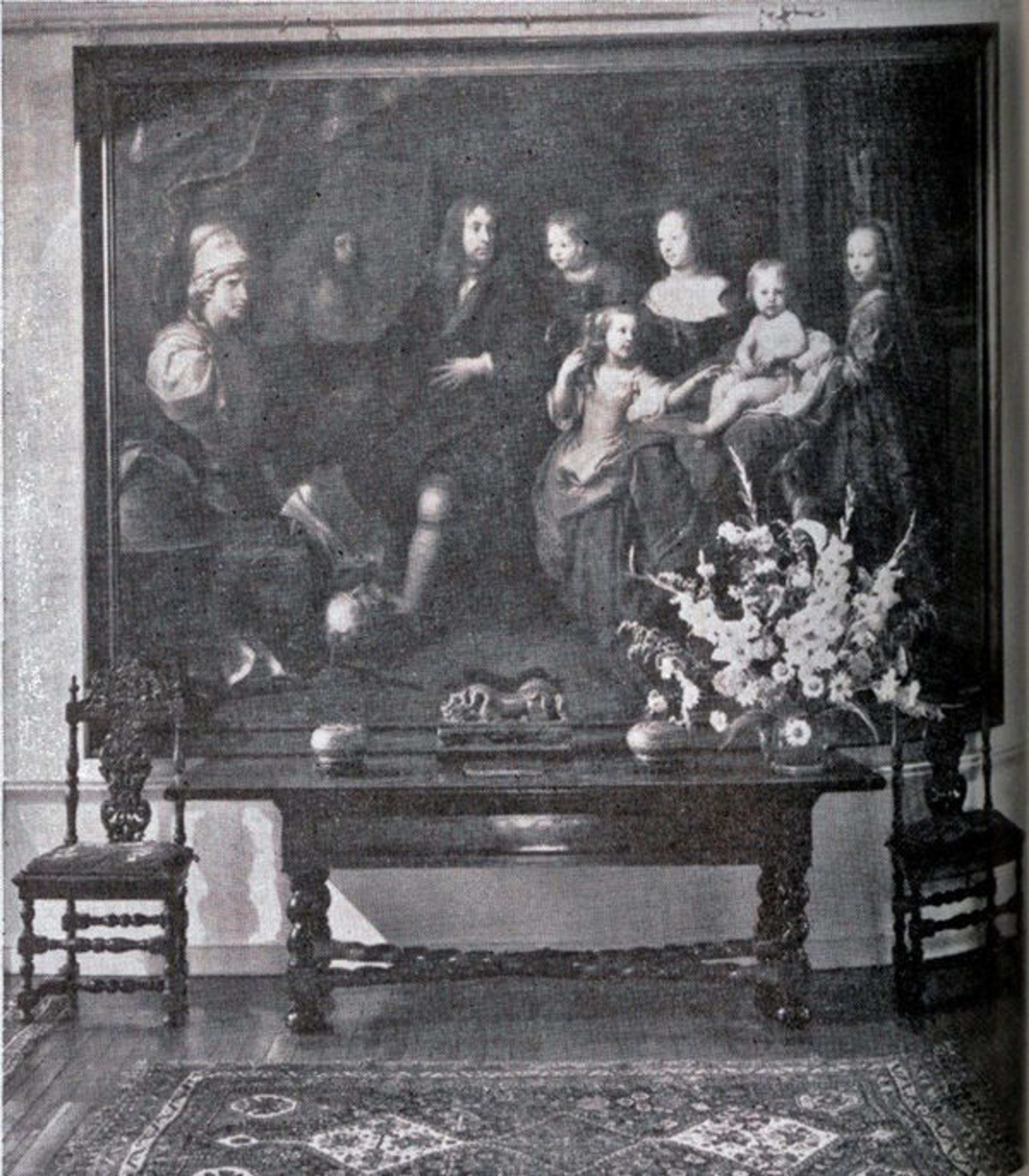 Charles Le Brun (French, 1619–1690) | Everhard Jabach (1618–1695) and His Family | 2014.250; installed at Olantigh House