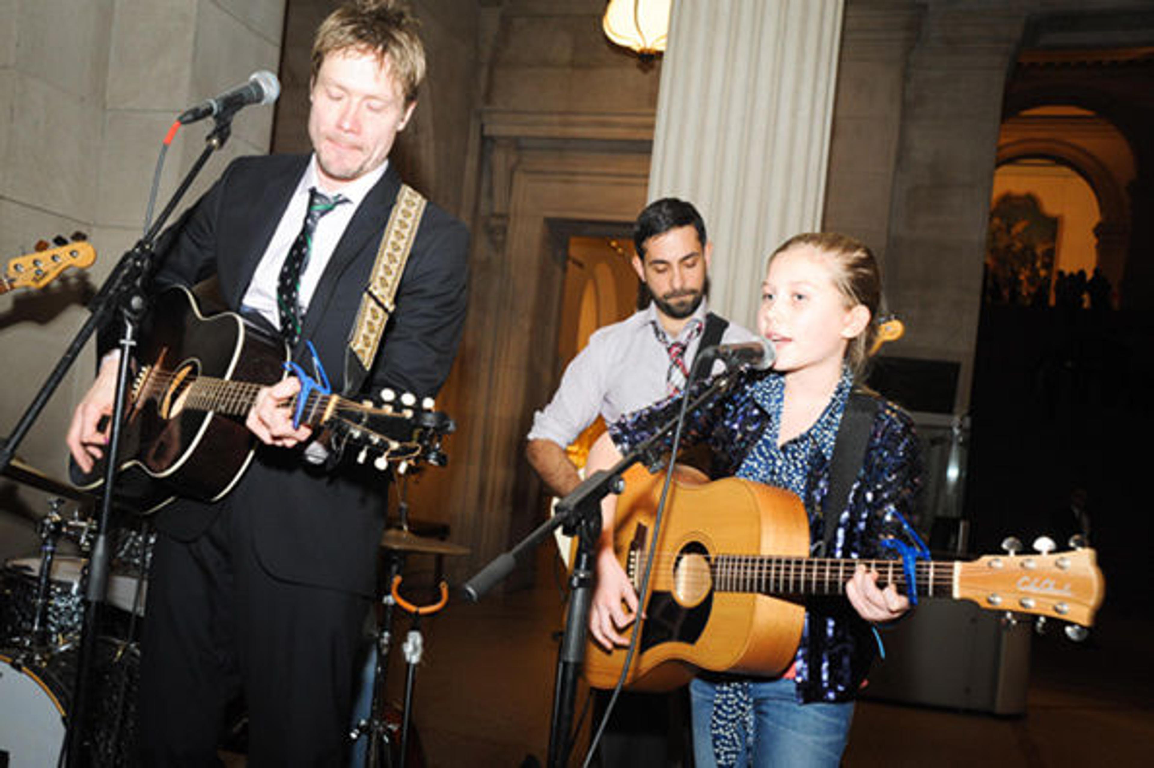 The Deedle Deedle Dees and nine-year-old Bella Butler