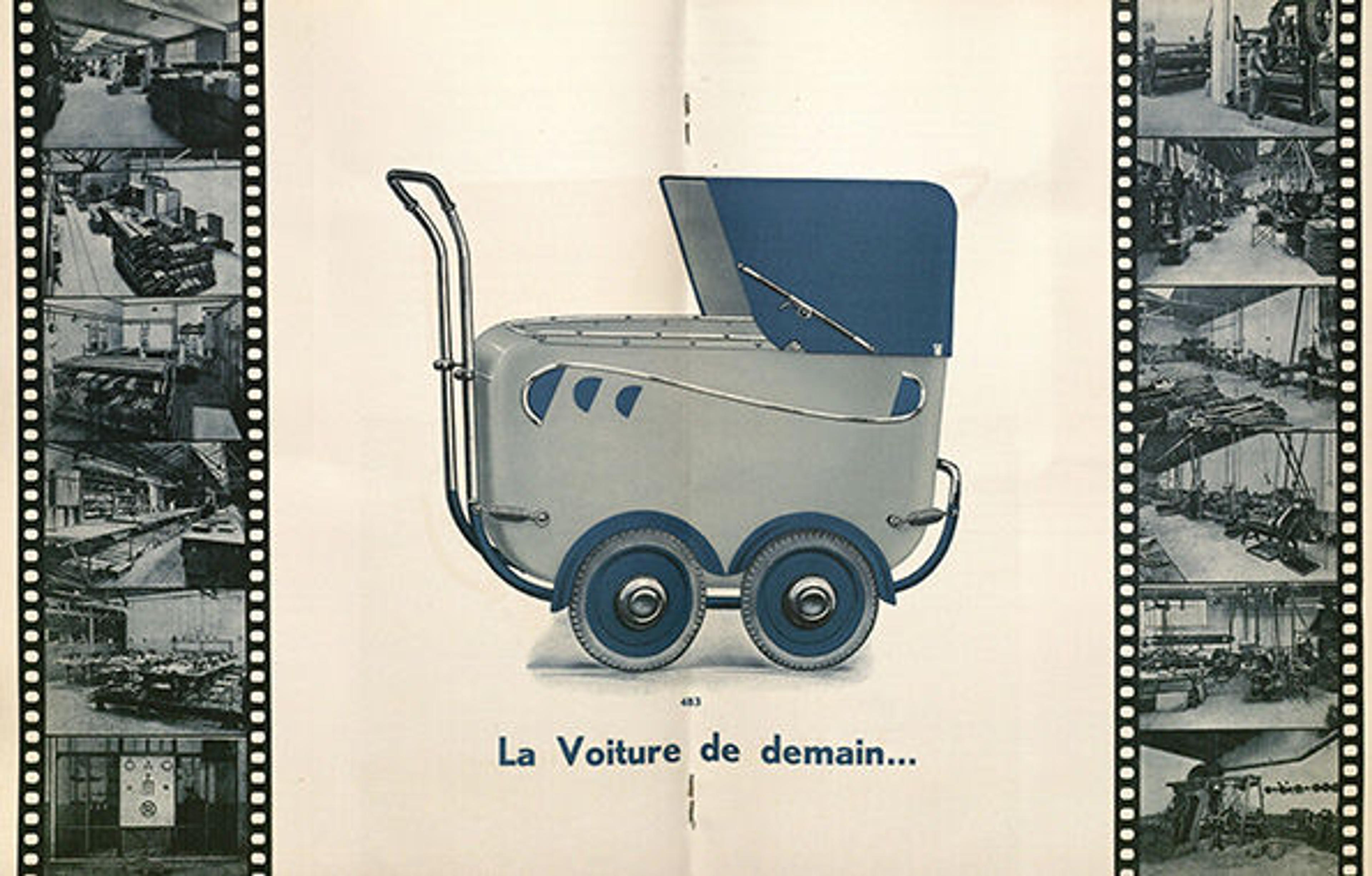 Tubular steel baby prams and strollers