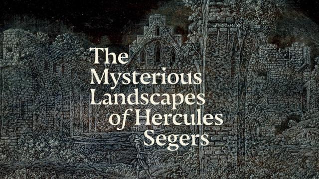 The Mysterious Landscapes of Hercules Segers | A dark 17th-century etching of an abandoned church