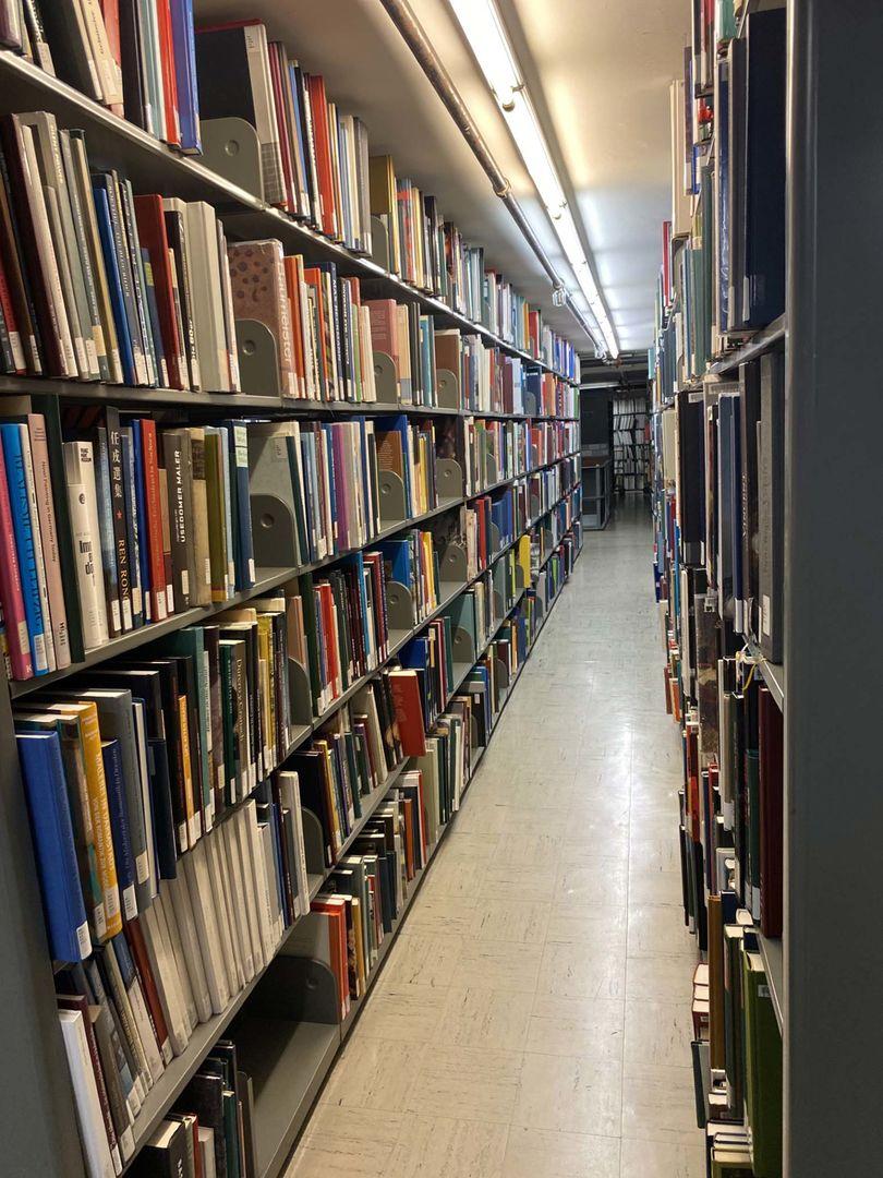 Library stacks