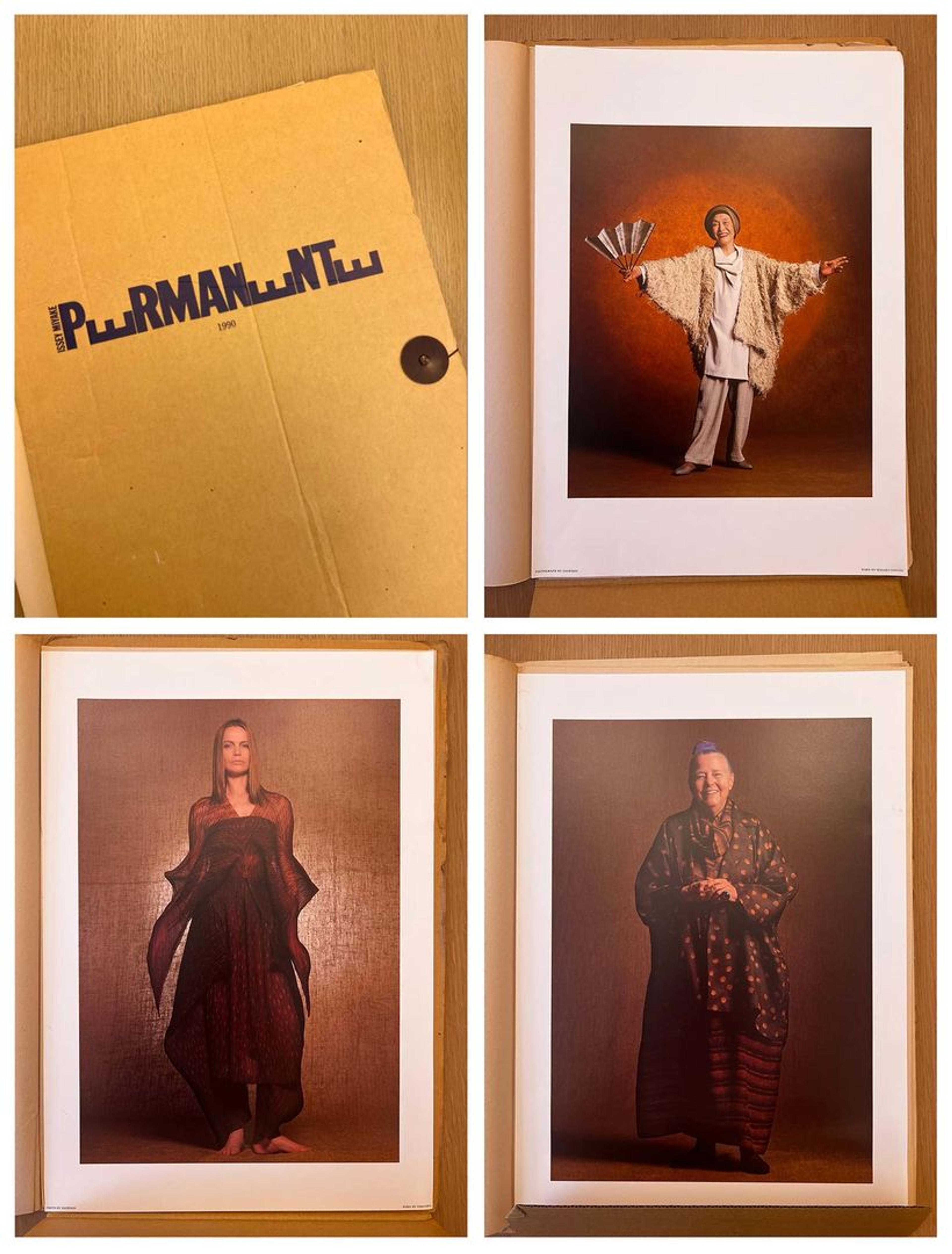 Cover and three portraits