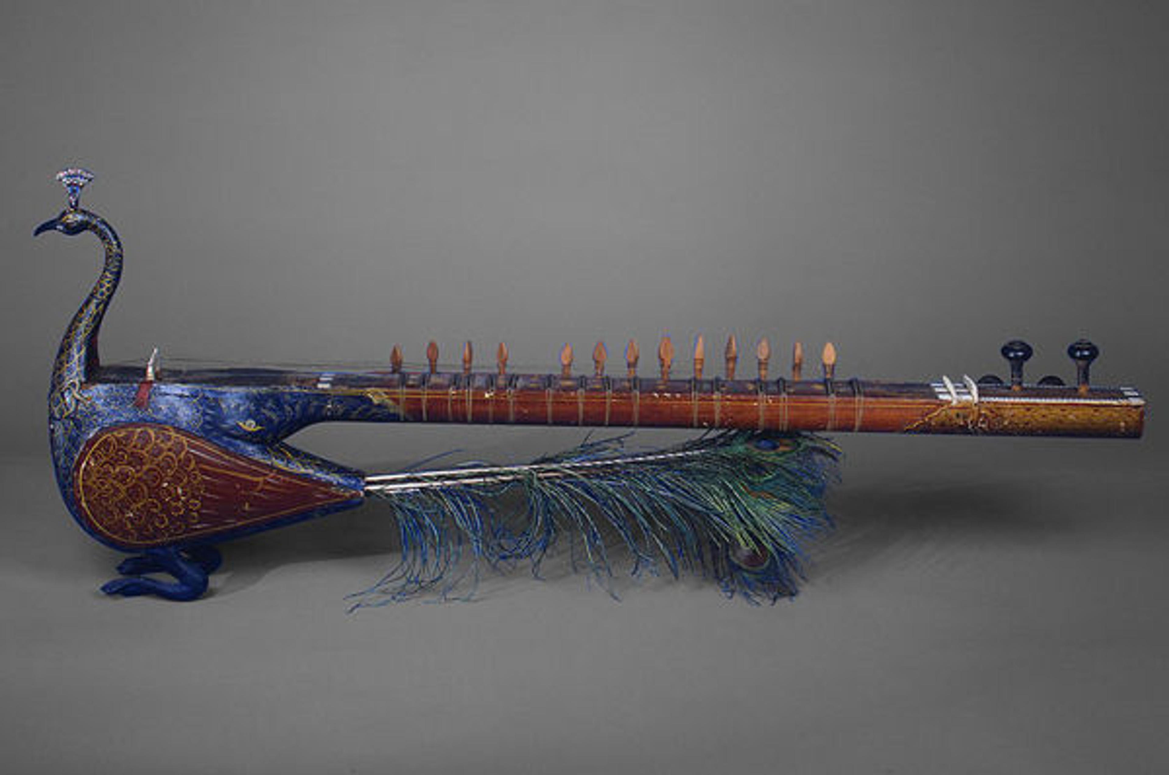 Mayuri. India, 19th century. The Metropolitan Museum of Art, New York, The Crosby Brown Collection of Musical Instruments, 1889 (89.4.163)