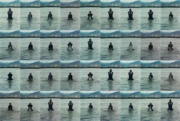 Song Dong, Printing on Water