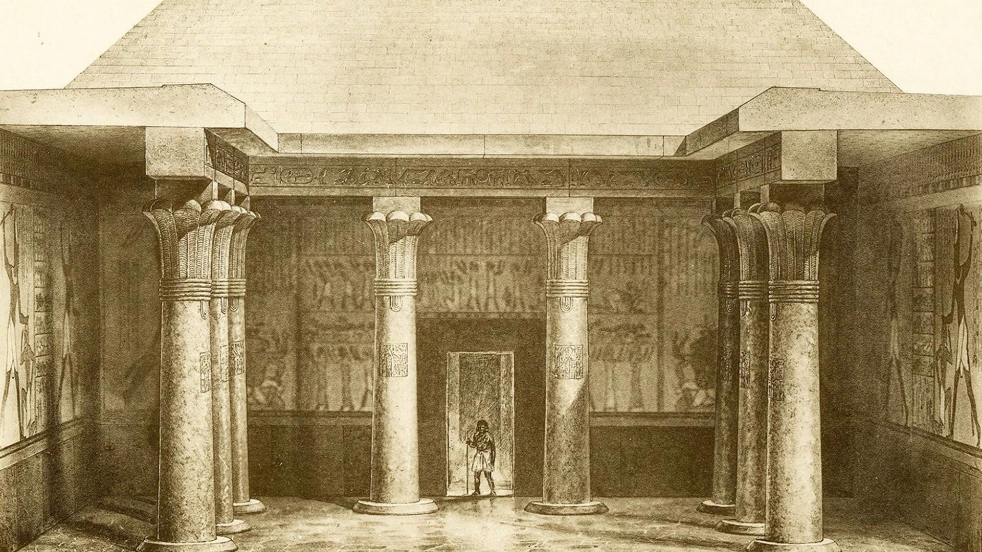 Palm Column of Sahure - Old Kingdom - The Metropolitan Museum of Art