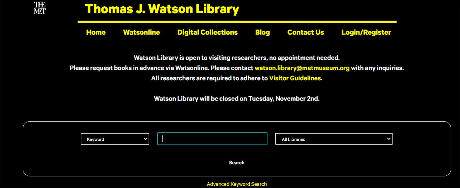 Watsonline homepage