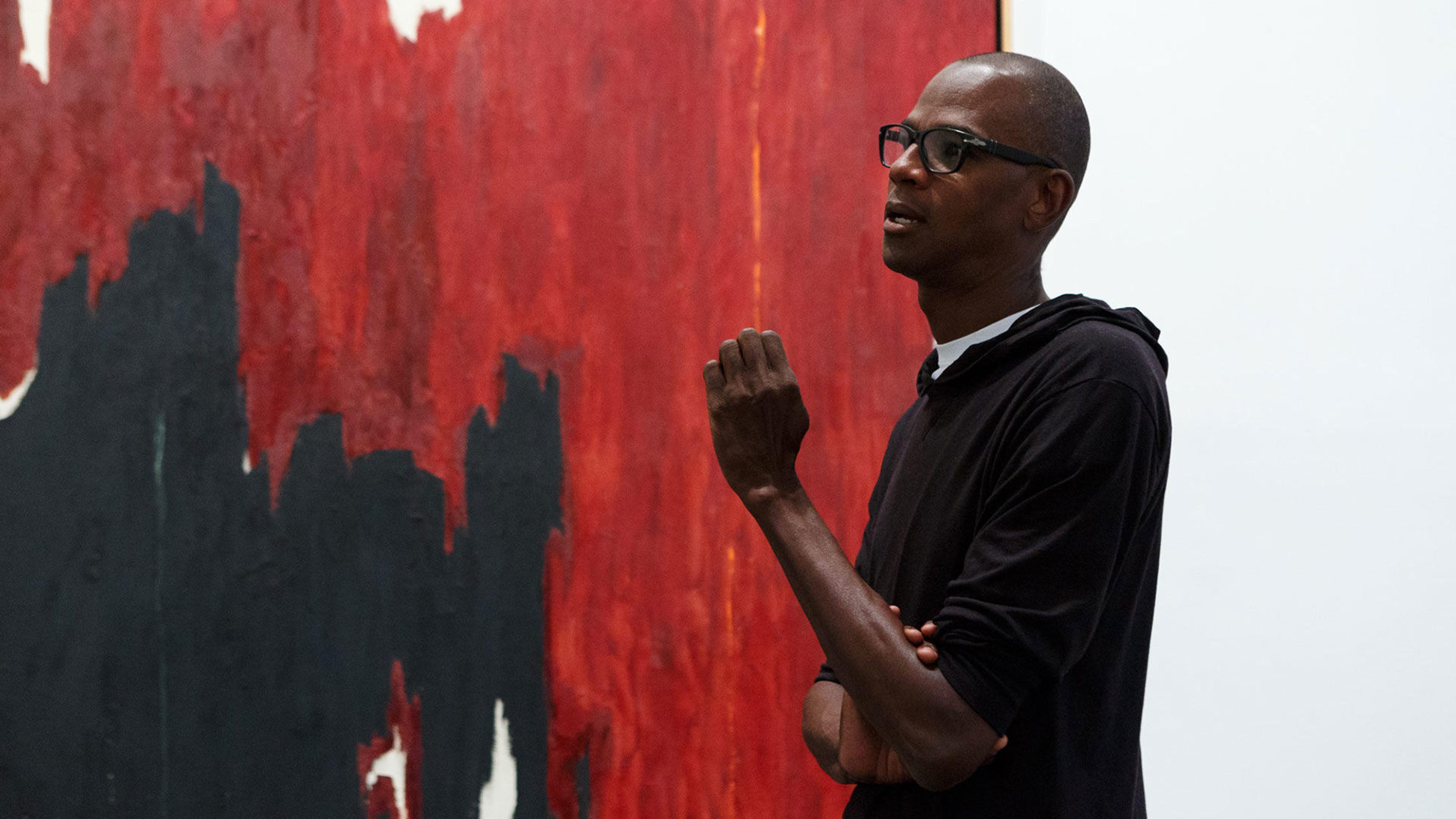 Mark Bradford on Clyfford Still
