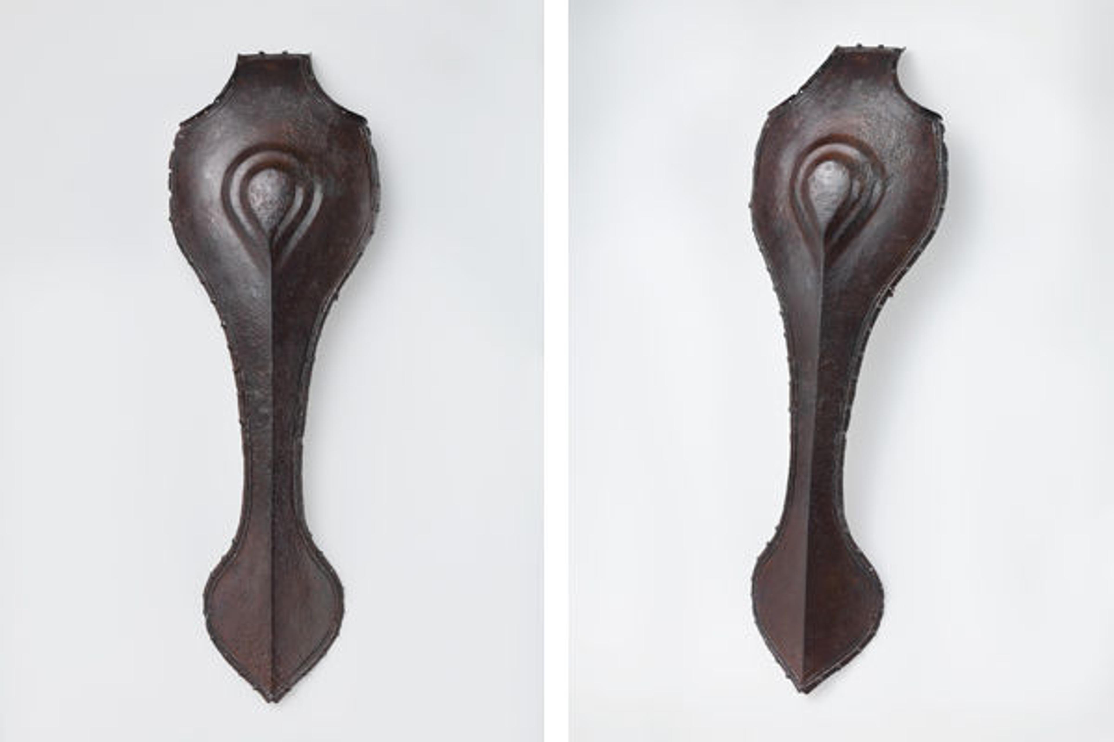 Shaffron (Horse’s Head Defense). A.H. 1026/A.D. 1617–18. India. Steel; 23 7/8 x 8 in (60.7 x 19.6 cm). The Metropolitan Museum of Art, New York, Purchase, Arthur Ochs Sulzberger Gift, 2008 (2008.197)