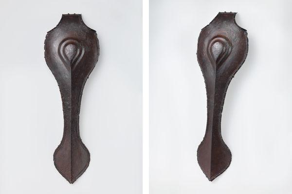 Shaffron (Horse’s Head Defense). A.H. 1026/A.D. 1617–18. India. Steel; 23 7/8 x 8 in (60.7 x 19.6 cm). The Metropolitan Museum of Art, New York, Purchase, Arthur Ochs Sulzberger Gift, 2008 (2008.197)