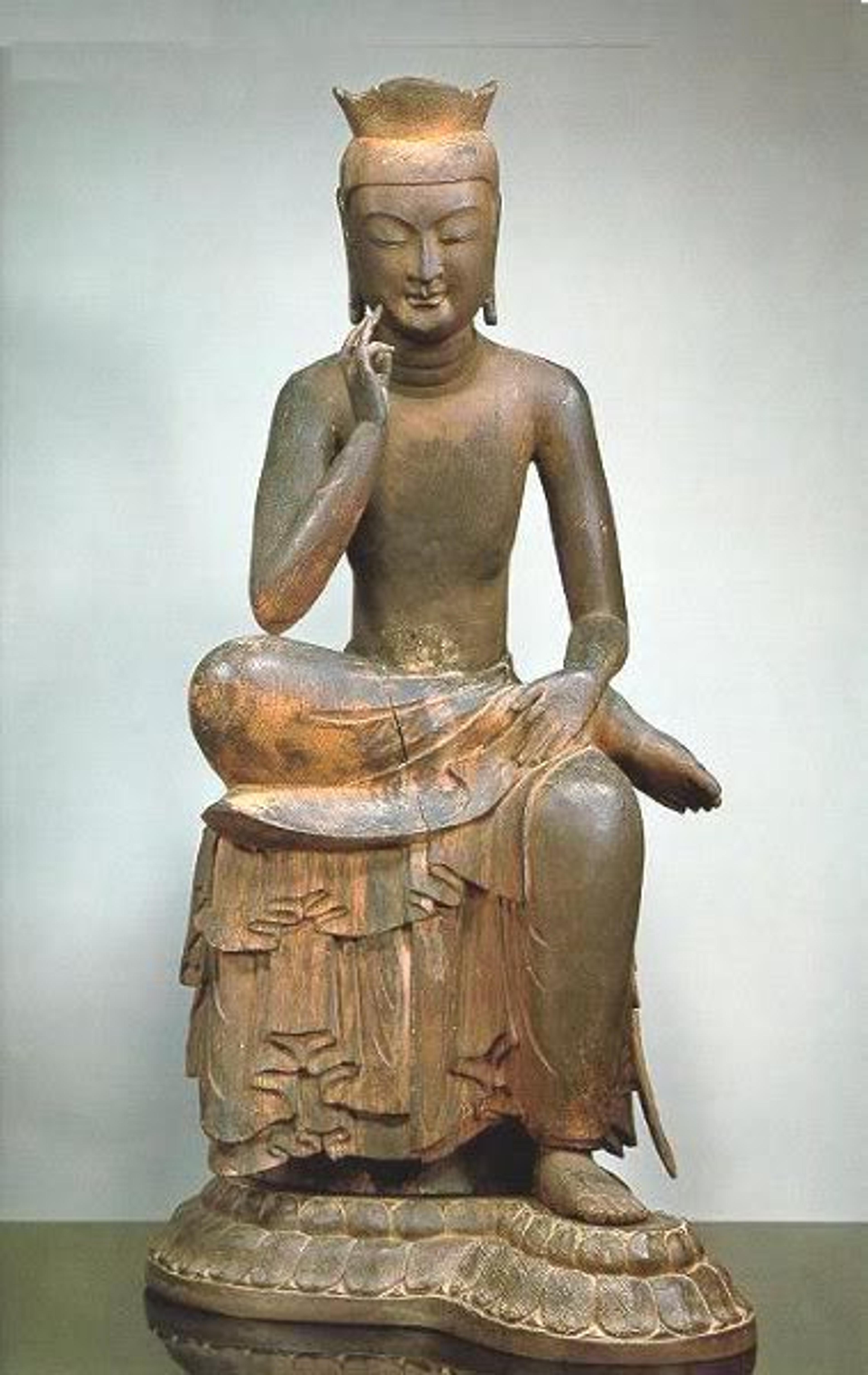Bodhisattva in Pensive Pose, Kōryū-ji Temple, Kyoto, Japan