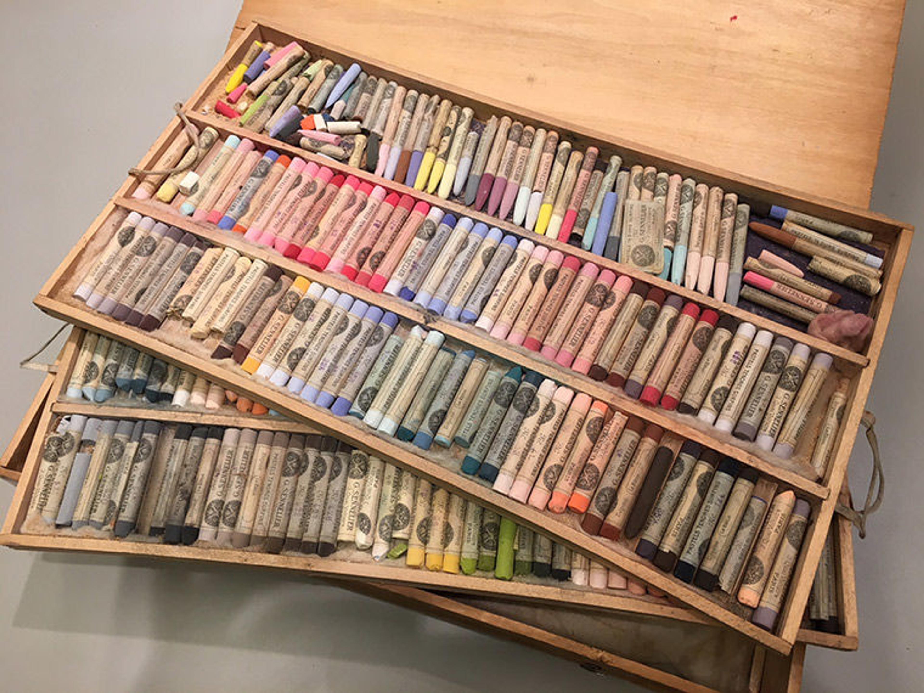 Box of Sennelier pastels