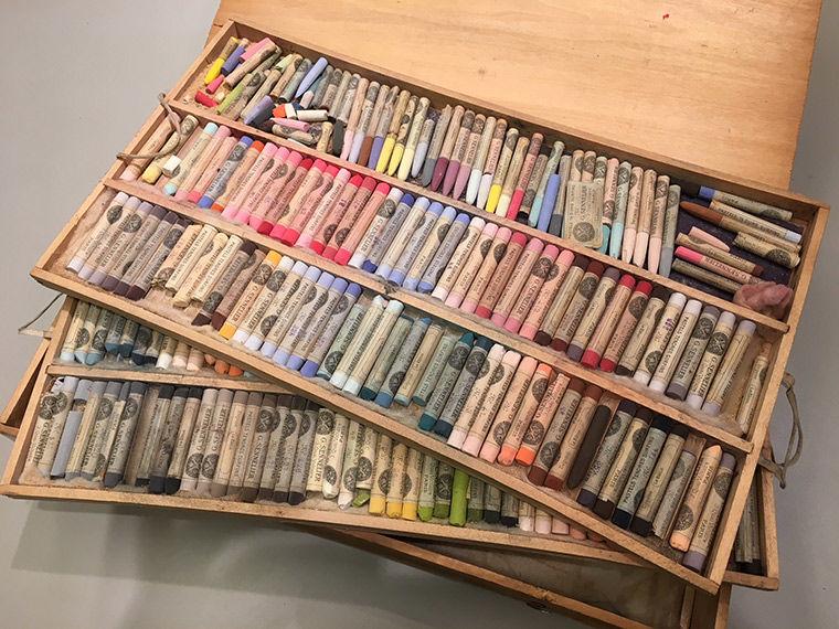 Box of Sennelier pastels