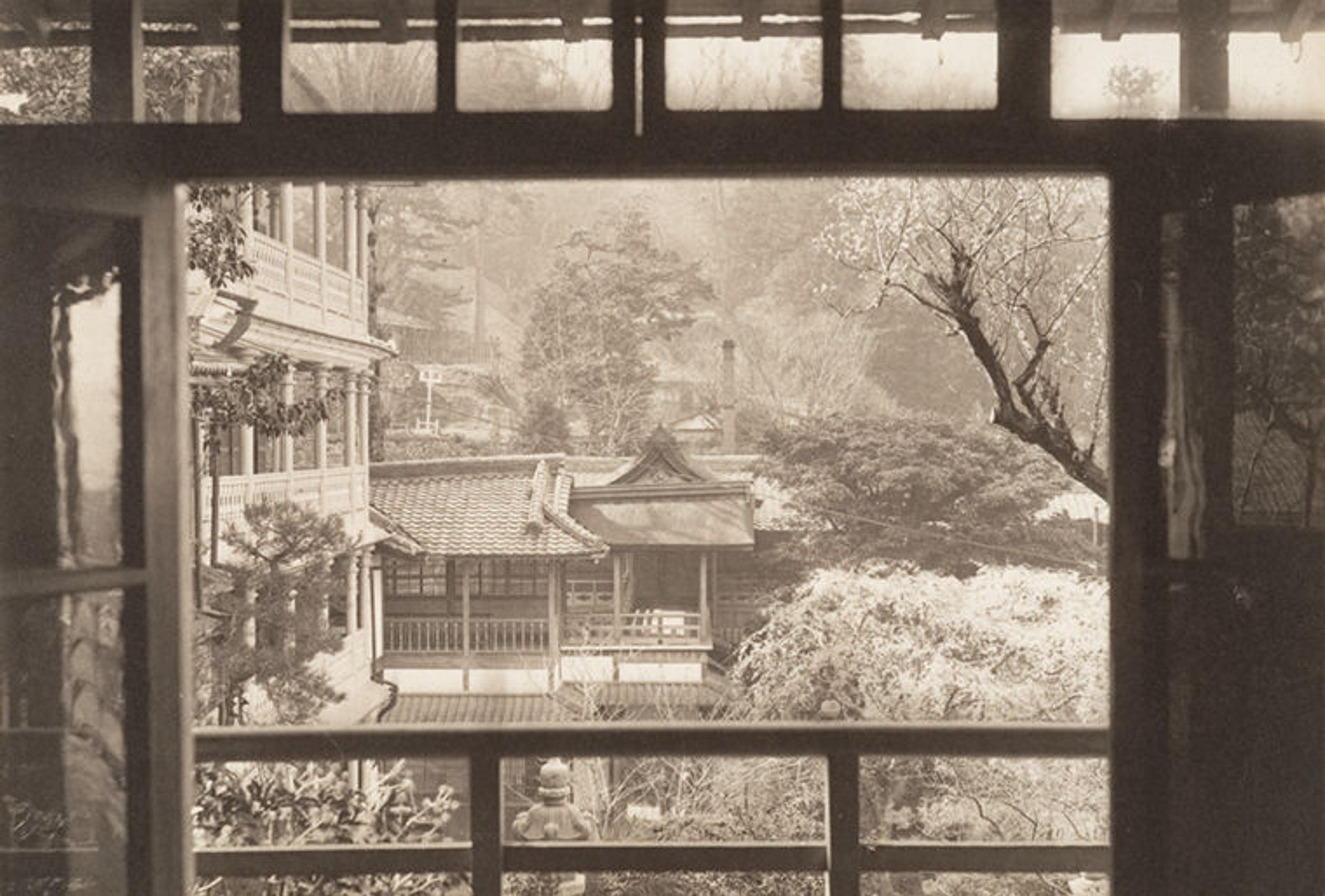 Adolf de Meyer's honeymoon in Japan