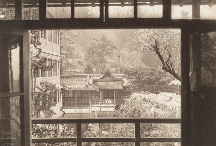 Adolf de Meyer's honeymoon in Japan