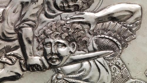 Image for Why this plate has one of the most cinematic depictions of David and Goliath